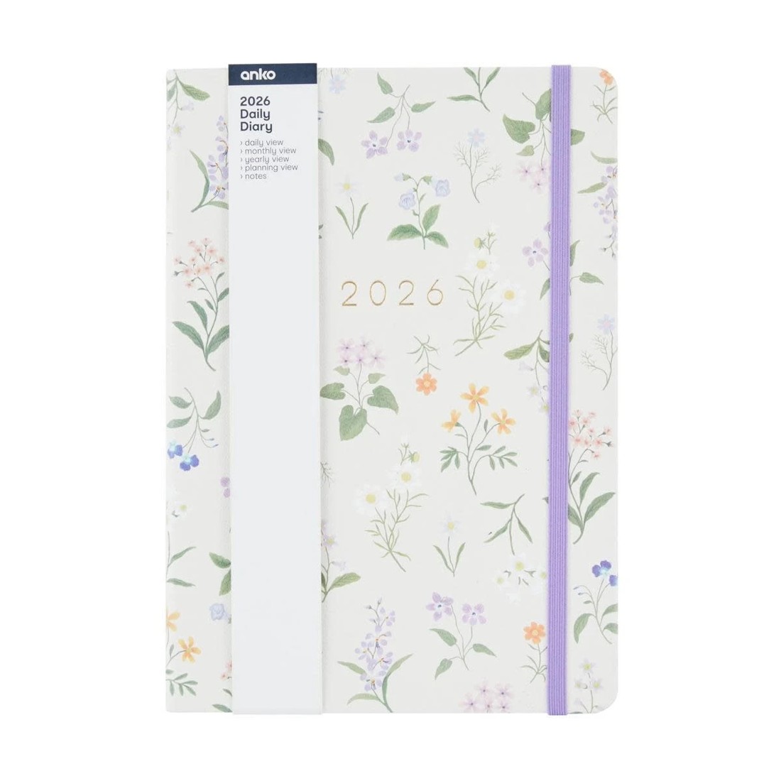 7 2026 A5 Daily Diary - Flower, 7 of 8