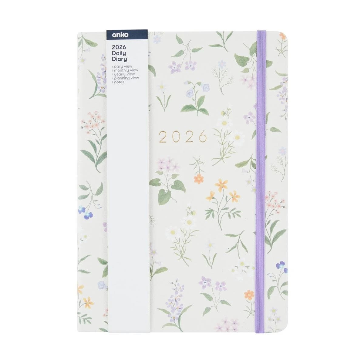 7 2026 A5 Daily Diary - Flower, 7 of 8