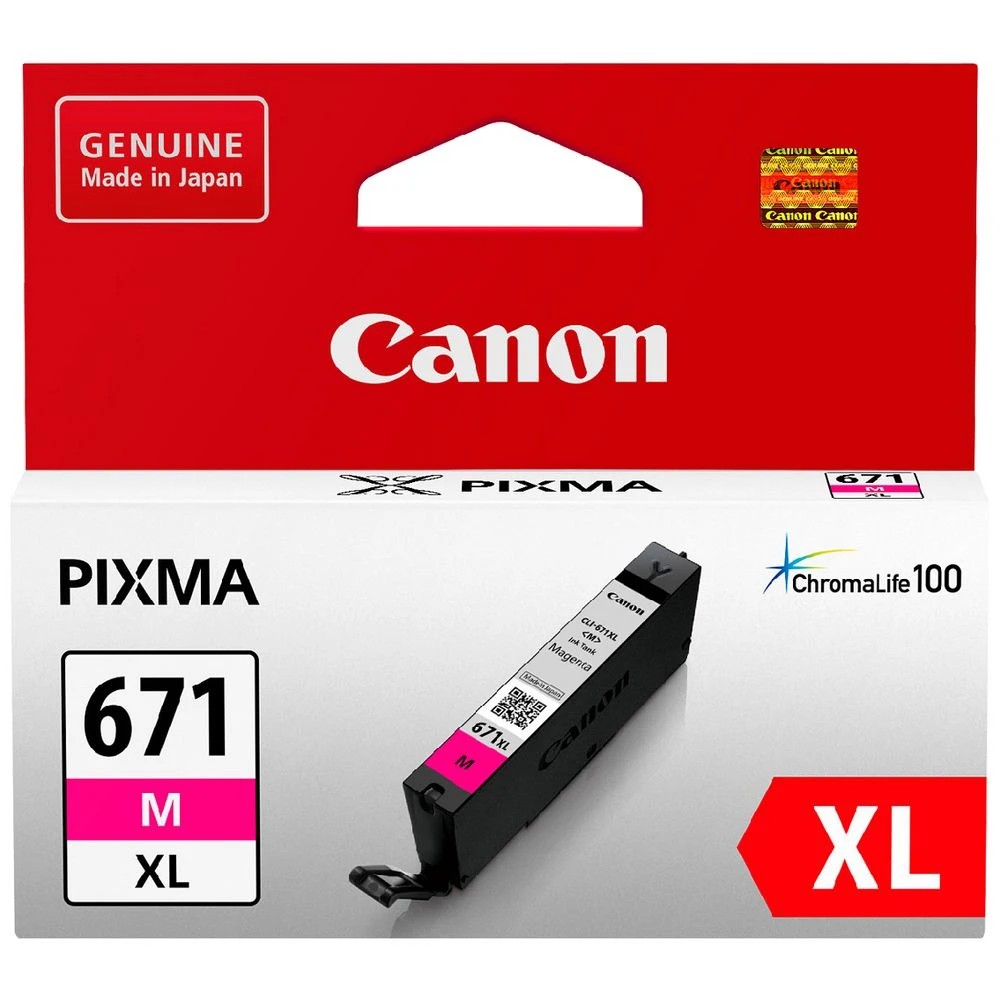 1 Canon CLI 671XL Ink Cartridge Magenta, 1 of 4