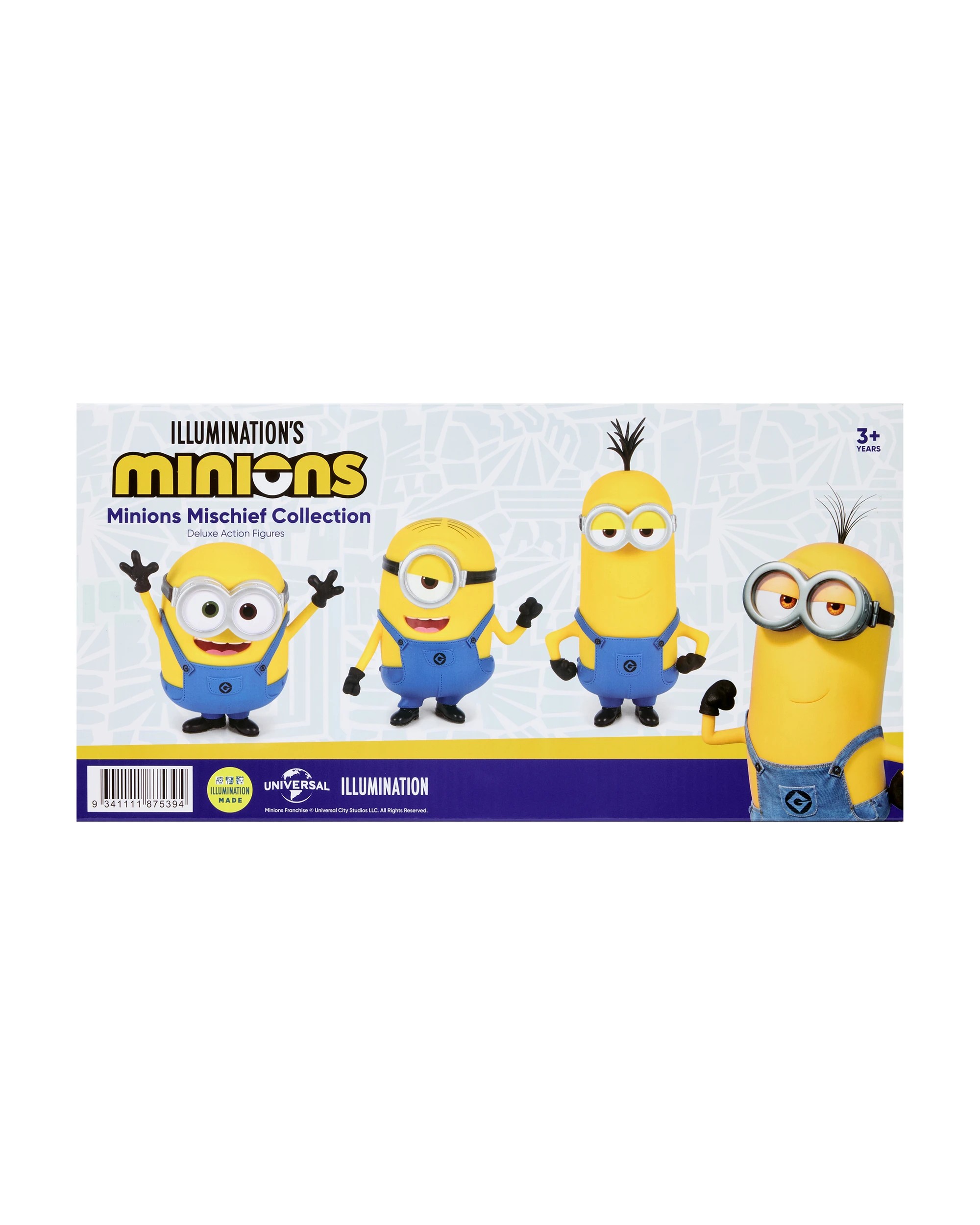 6 3 Pack Illumination's Minions Mischief Collection Deluxe Action Figures, 6 of 6