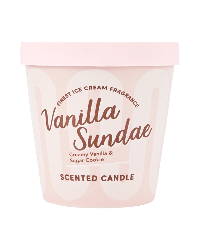 Ice Cream Vanilla Sundae Ca