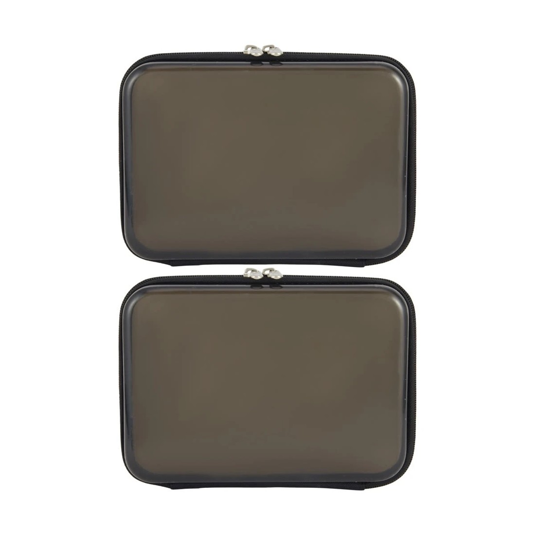 1 2 Pack Clear Packing Cubes - Black, 1 of 8