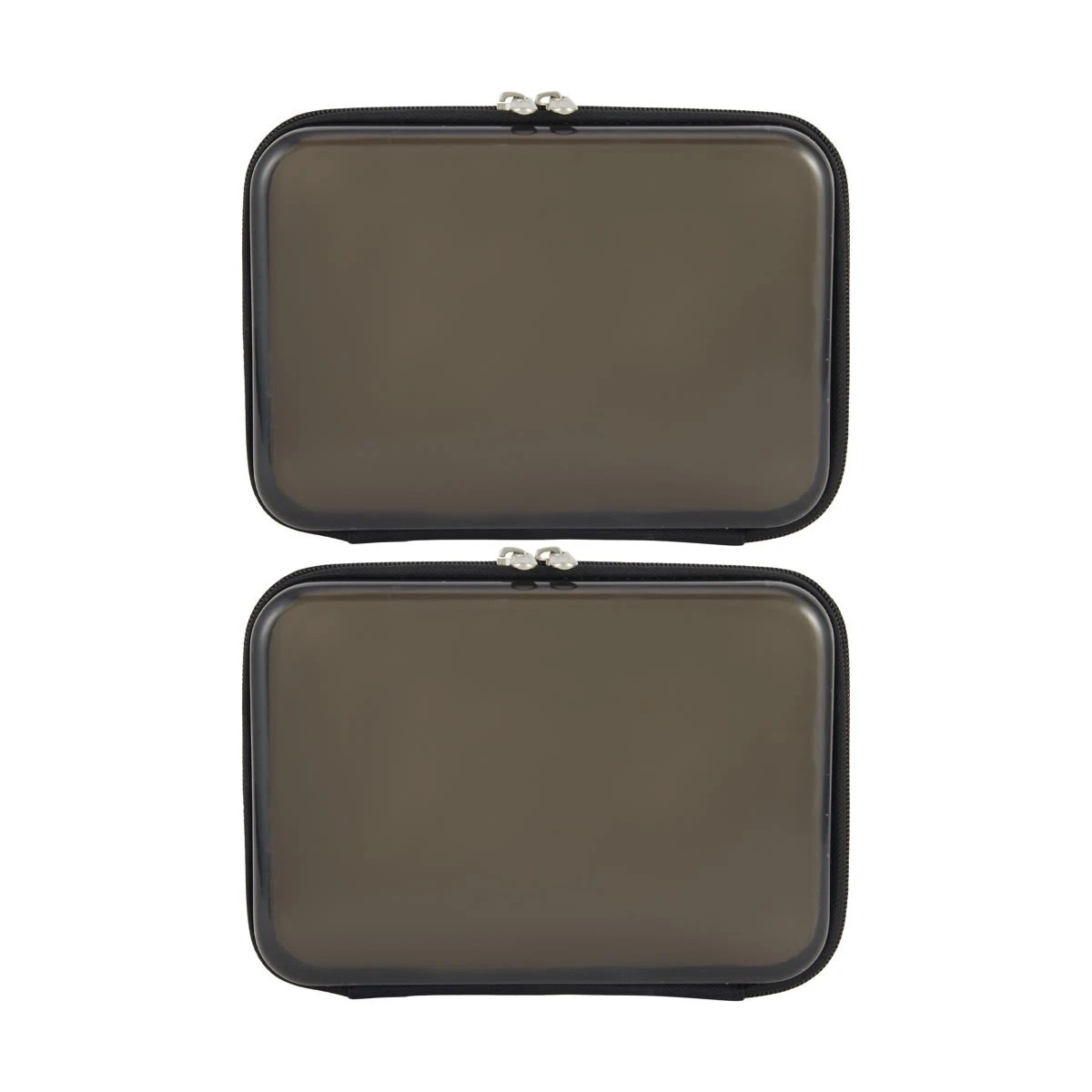 1 2 Pack Clear Packing Cubes - Black, 1 of 8