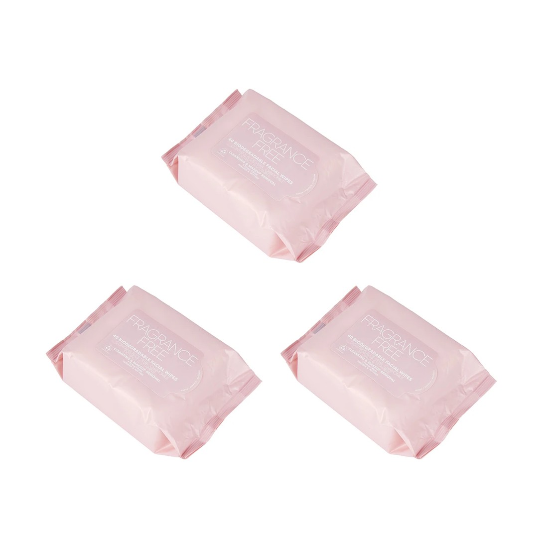 2 Triple Pack Cleansing & Makeup Removal Facial Wipes - Fragrance Free, 2 of 6