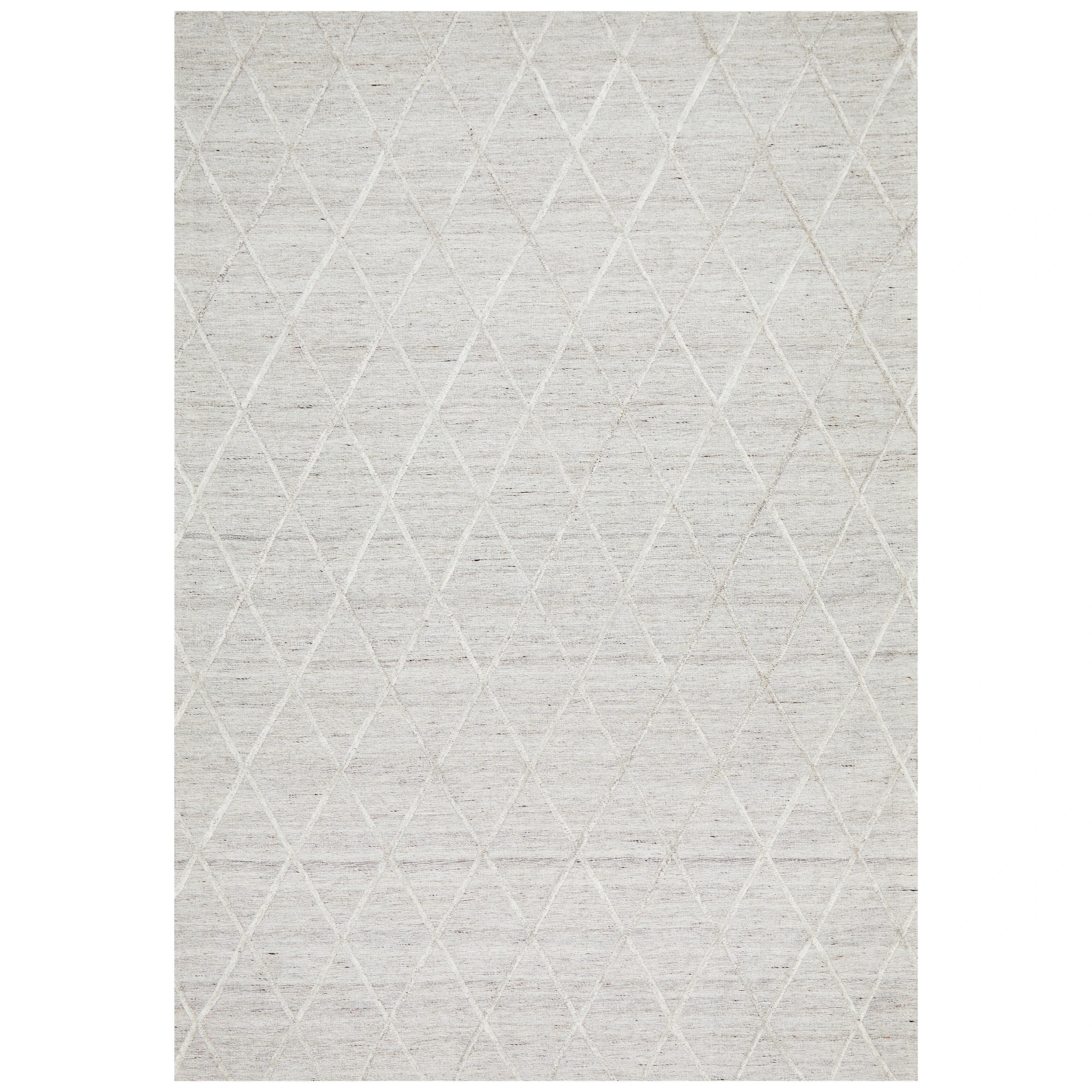 2 Common Ground Rugs Tableau 5051 225x155cm - Medium Hand Loomed Rug - Silver, 2 of 6