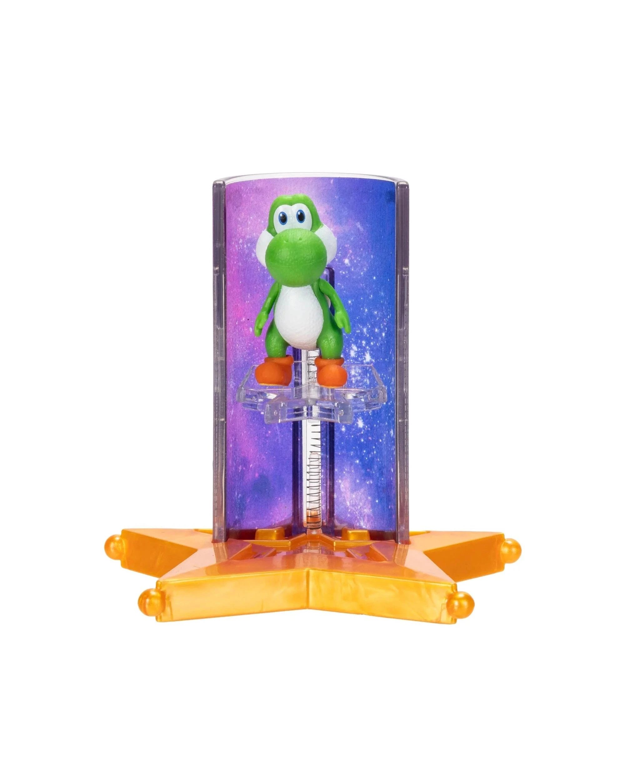 3 The Super Mario Galaxy Movie Yoshi Mini Figure with Star Launcher, 3 of 3