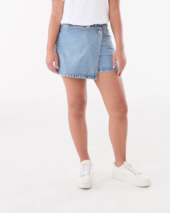 Denim Skort