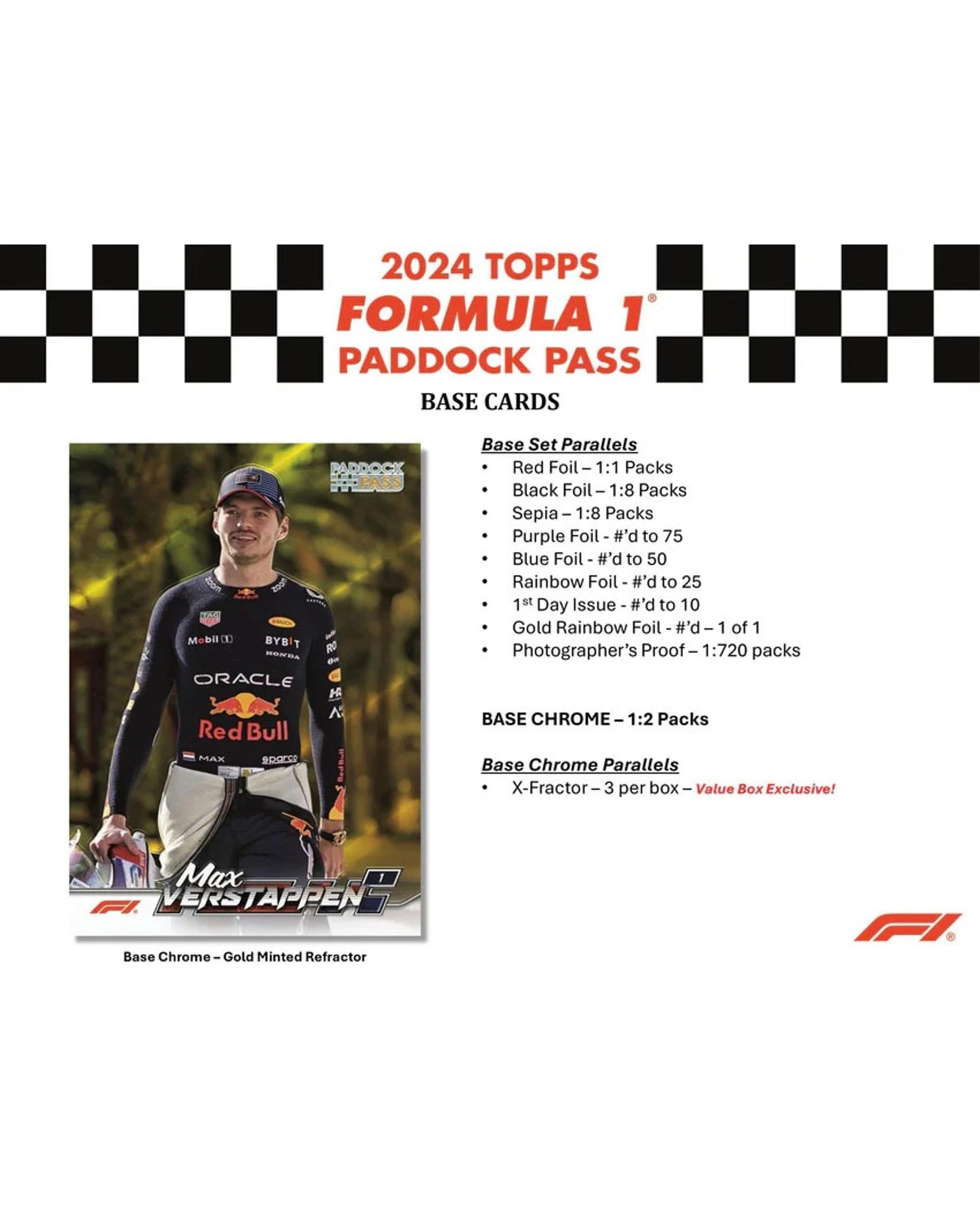 5 Topps F1 2024 Paddock Pass Blaster Box, 5 of 6