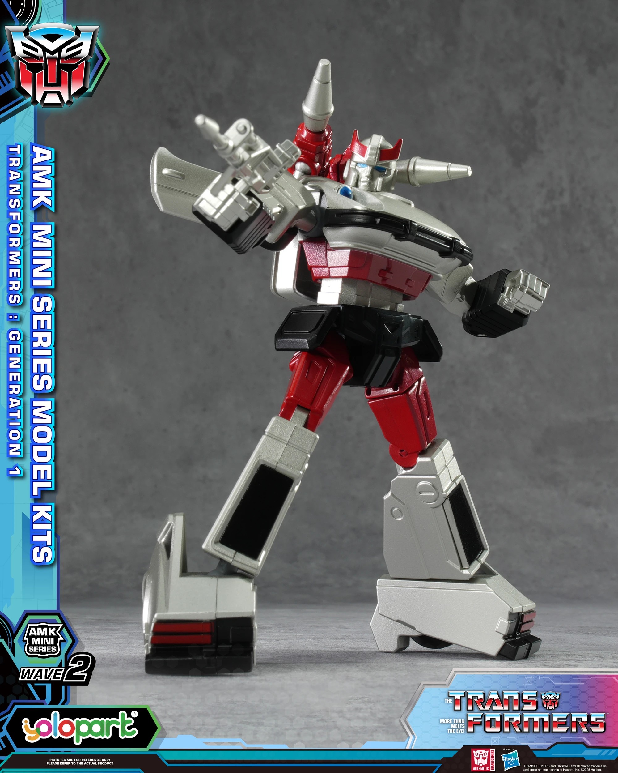 4 Transformers Generation 1 AMK Wave 2 Mini Series Model Kit - Assorted, 4 of 7