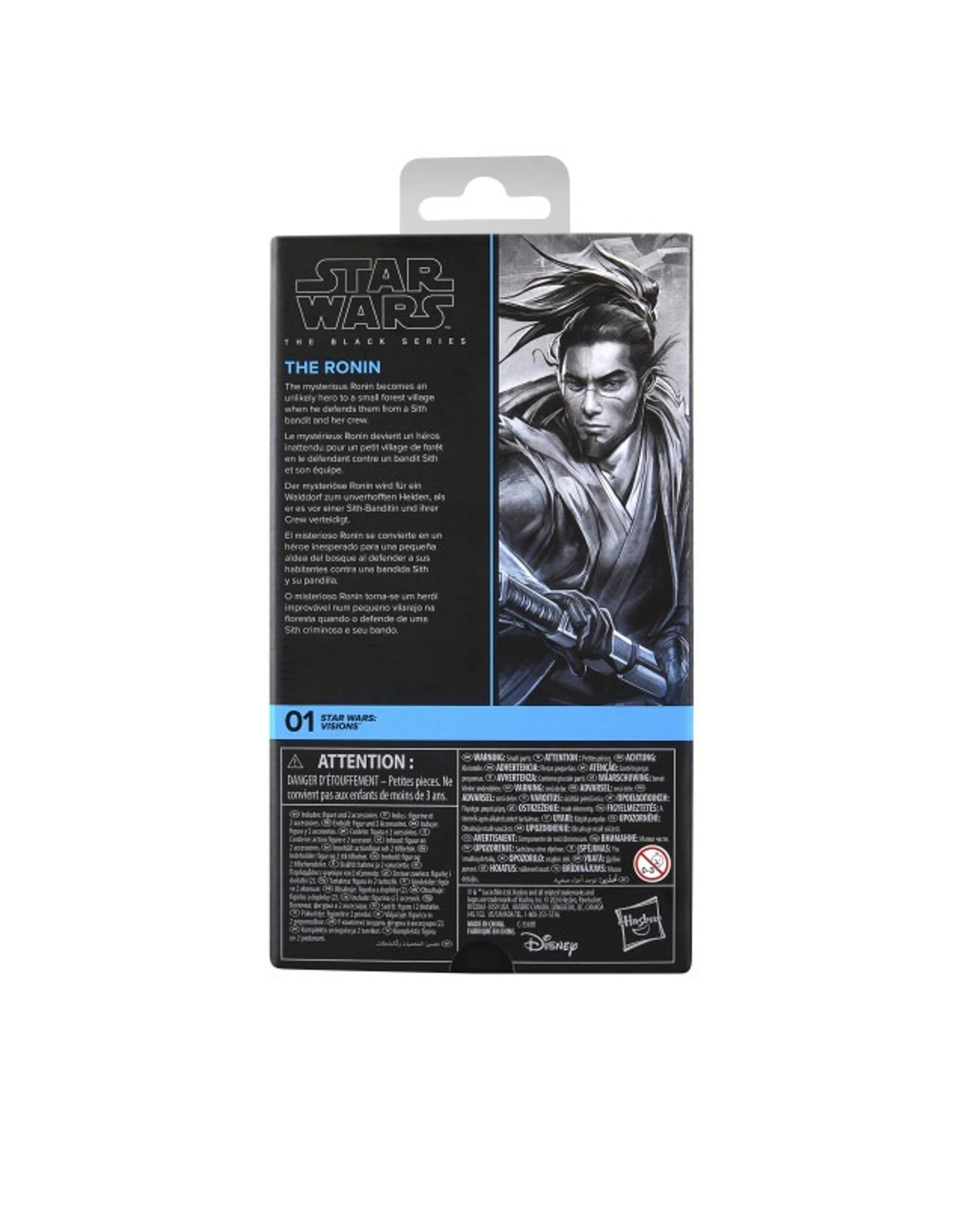 3 Star Wars: The Black Series Visions the Ronin Action Figure, 3 of 8