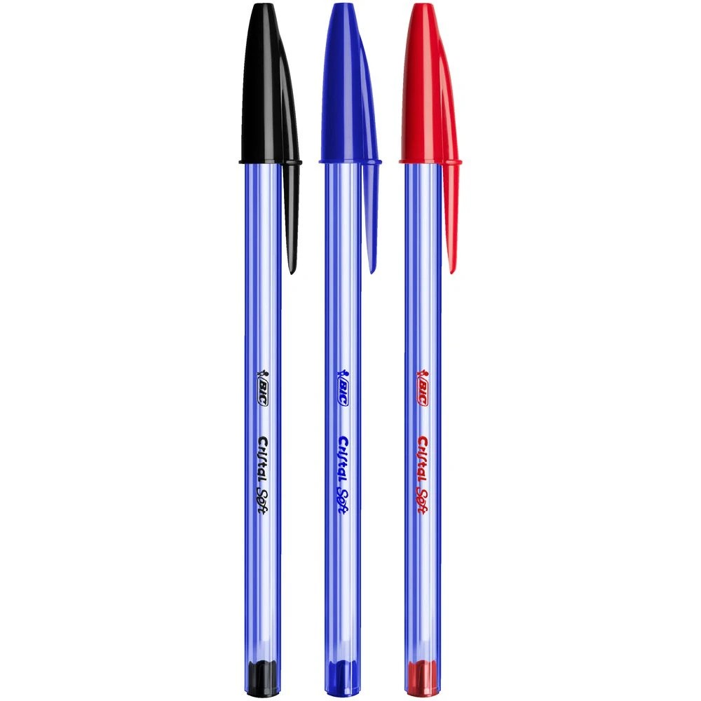 2 BIC Cristal Xtra Smooth Ballpoint Pens Assorted 10 Pack, 2 of 5