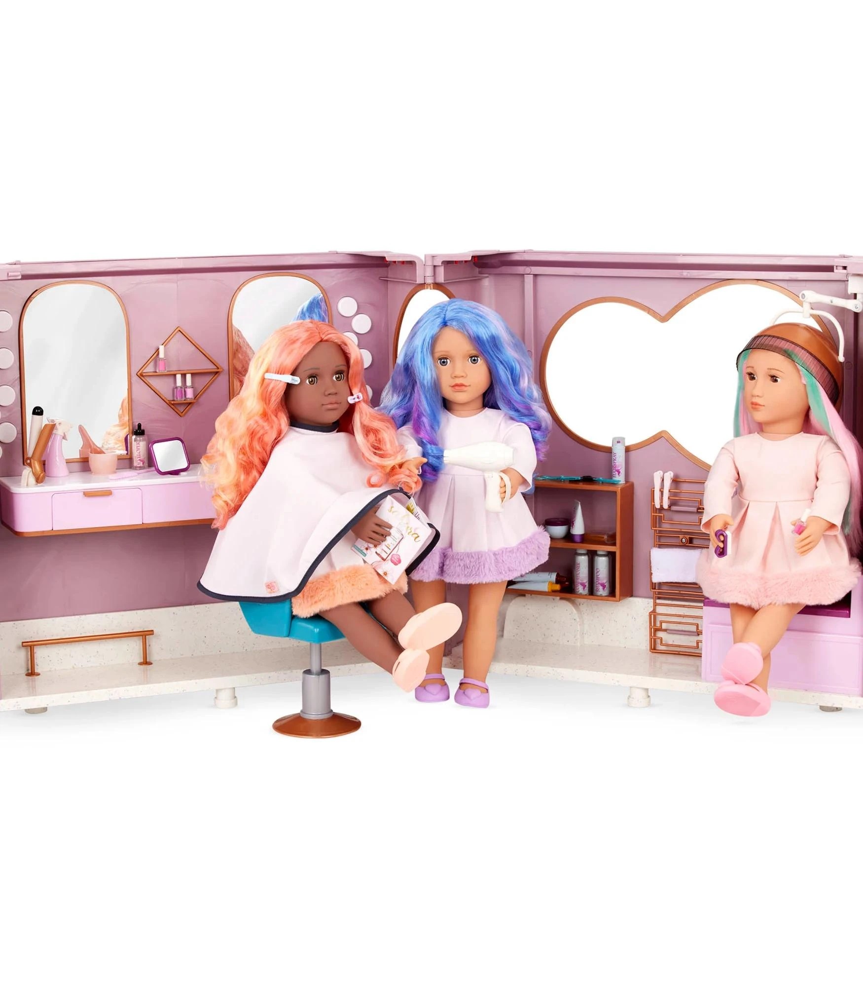 4 Our Generation Veronika 46cm Fashion Doll With Multicoloured Hair, 4 of 9