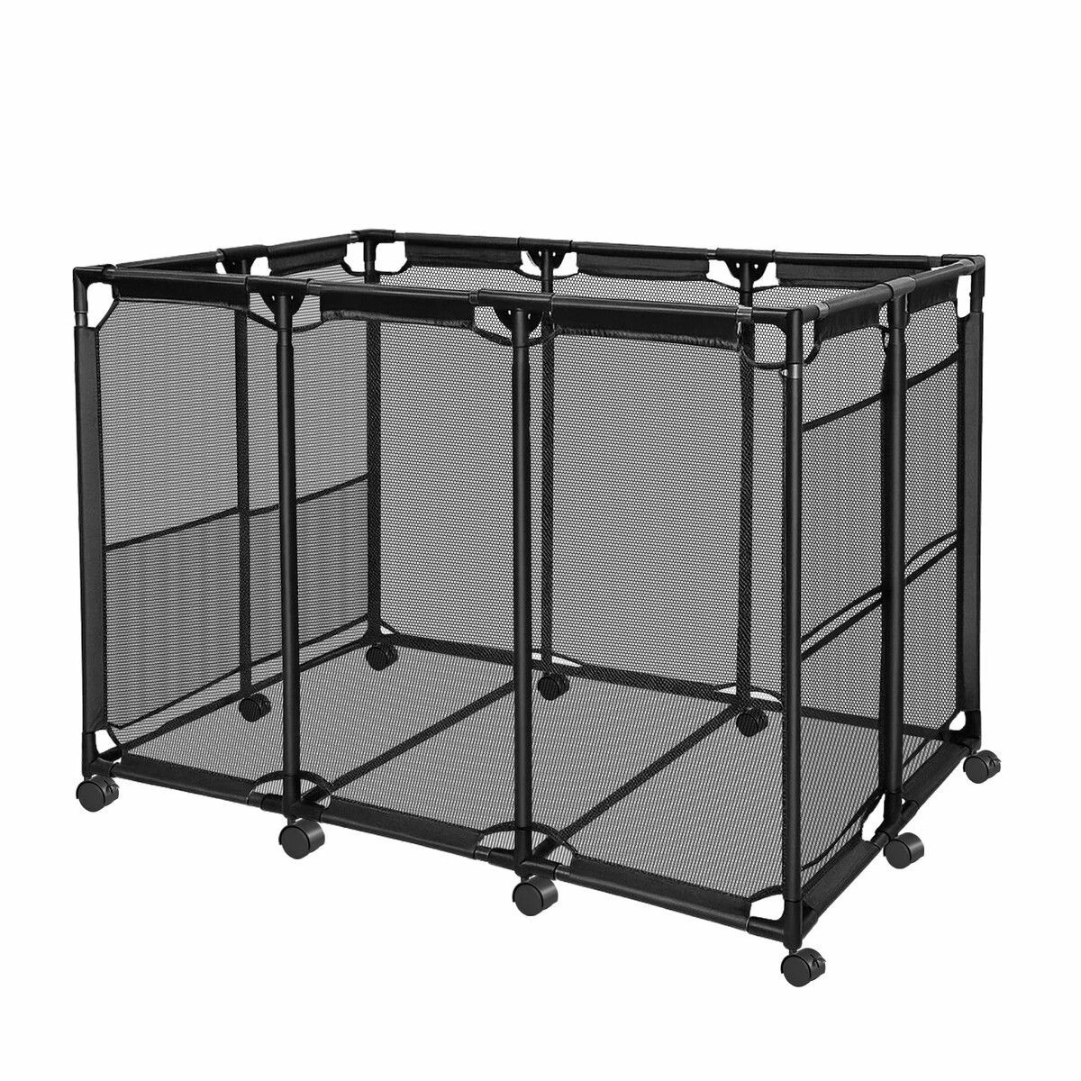 1 AUSWAY Pool Storage Bin Cart Poolside Toys Box Floats Noodles Container Organizer, 1 of 5