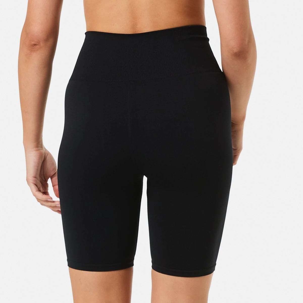 3 Active Womens Seamfree Bike Shorts BLACK, 3 of 6