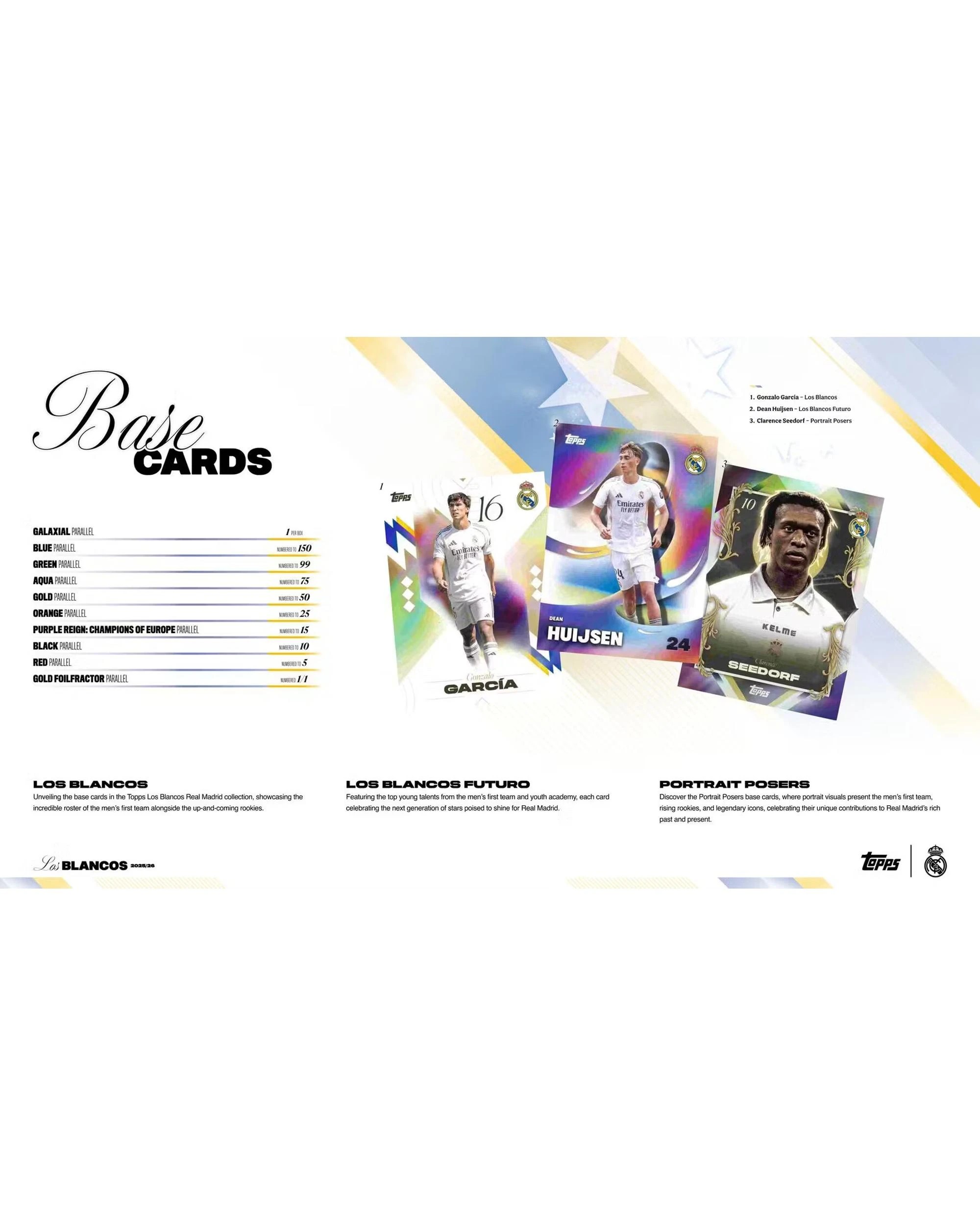 4 Topps 2025/2026 Real Madrid Los Blancos Soccer Hobby Box, 4 of 9