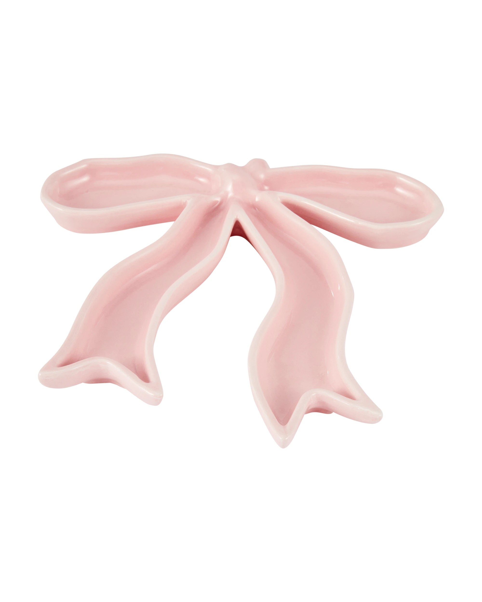 1 Bow Trinket Dish - Pink, 1 of 4