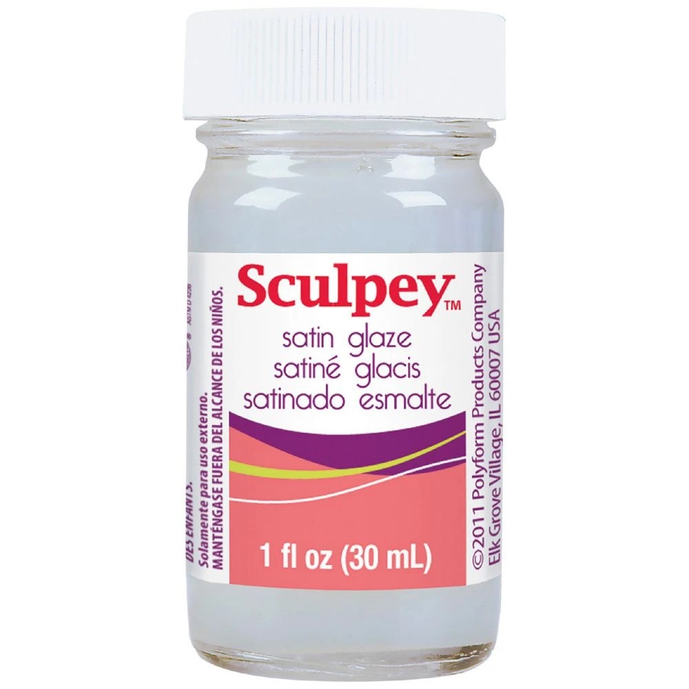 1 Sculpey Glaze Satin 30mL, 1 of 1