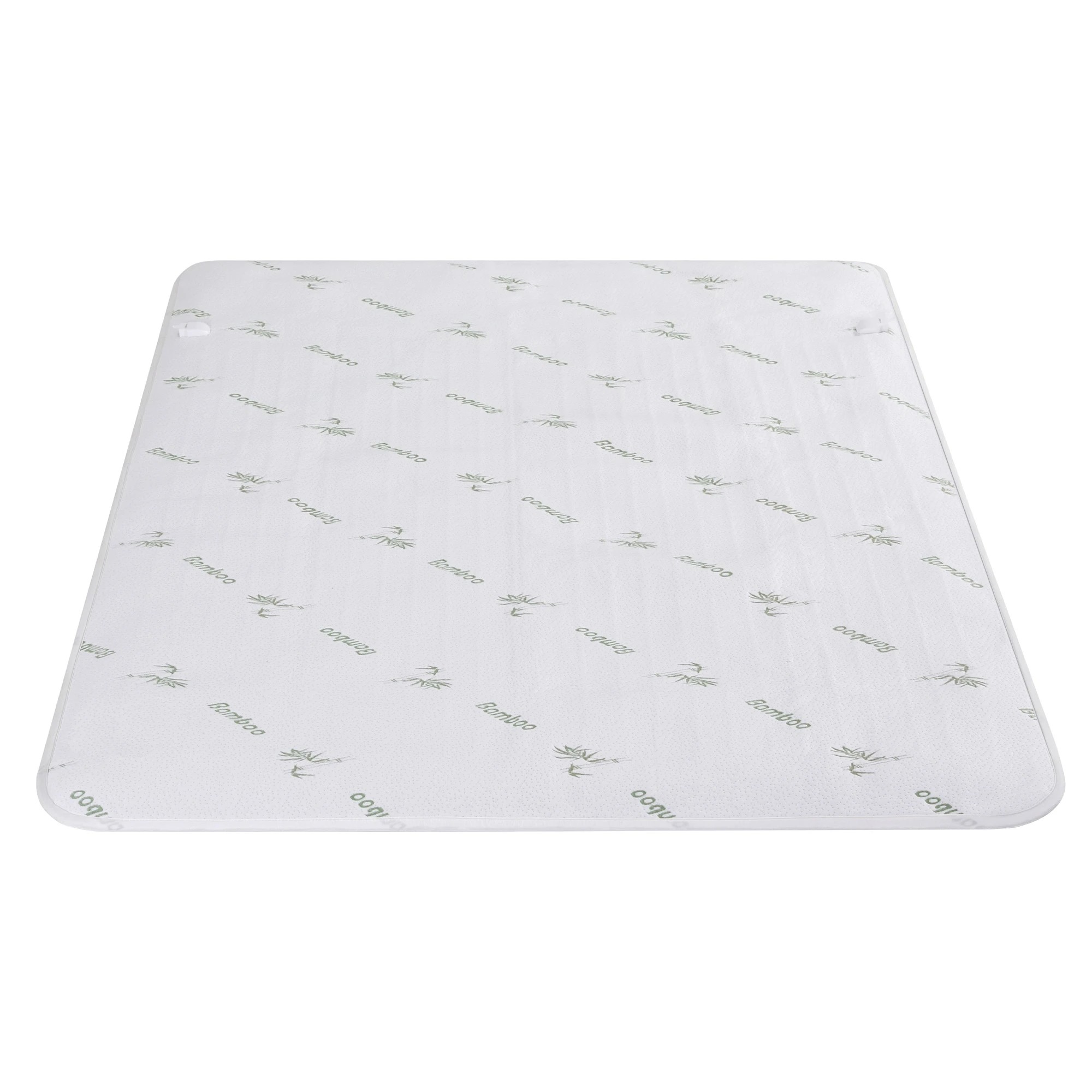 3 Giselle Bedding Giselle Electric Blanket Bamboo Fabric King Fitted Heated Pad Underlay Washable - King Bed - White, 3 of 10