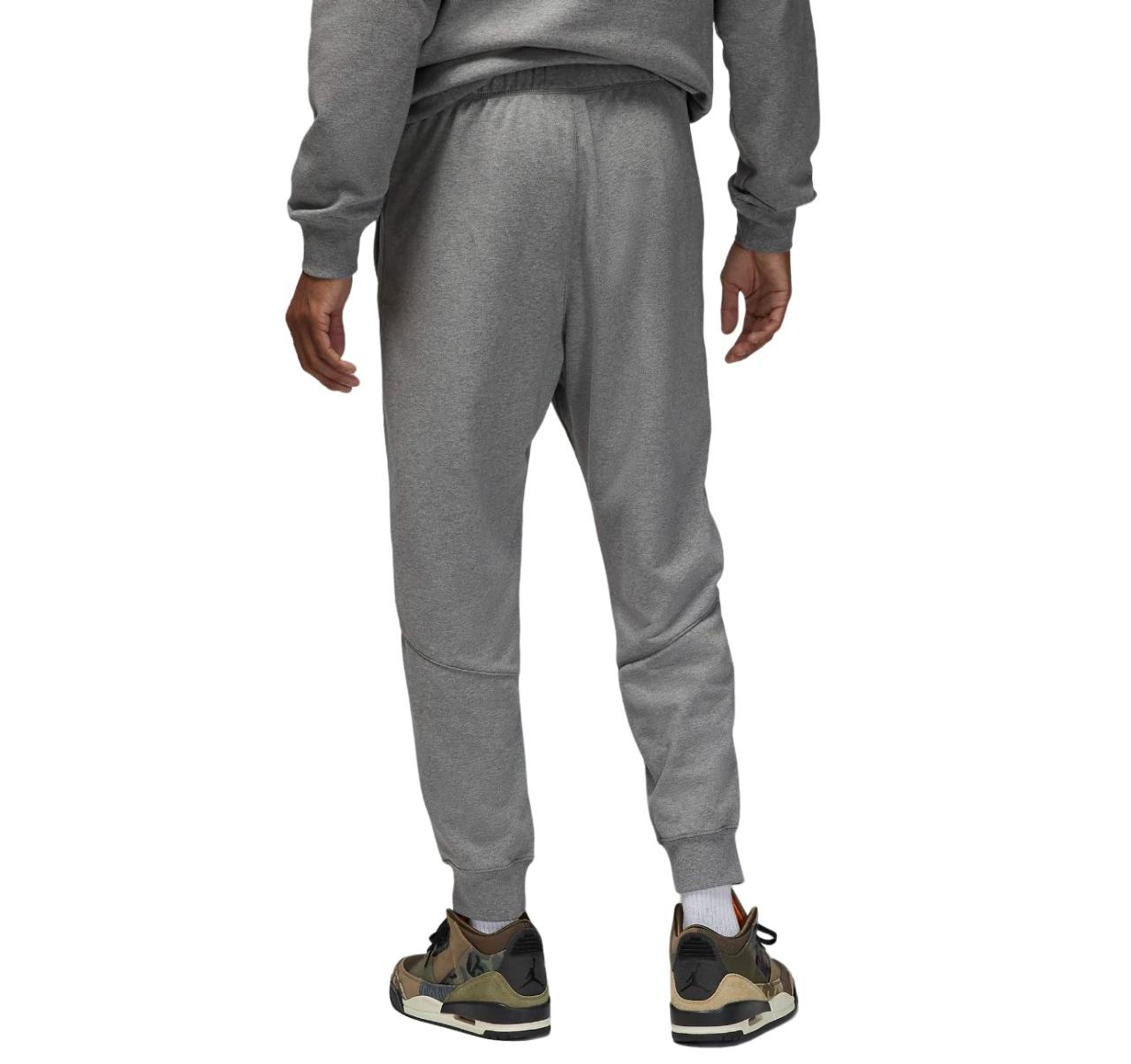 2 Nike Mens Jordan Dri-FIT Sport Grey Fleece Joggers Athletic Trackies GREY, 2 of 6