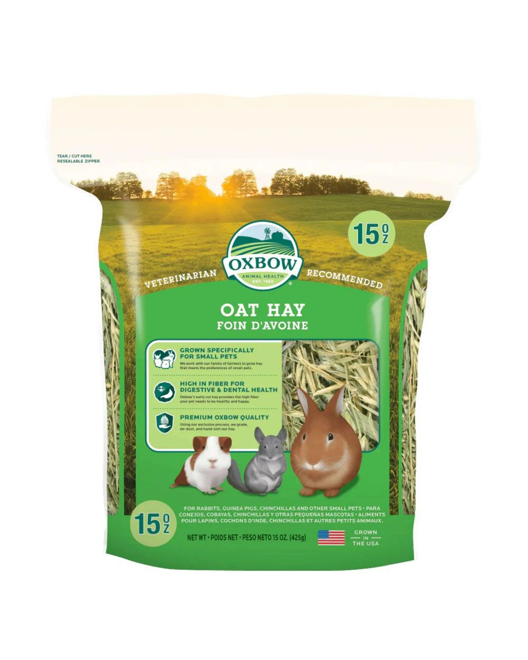 1 Oxbow Oat Hay Feed & Bedding 425g, 1 of 1