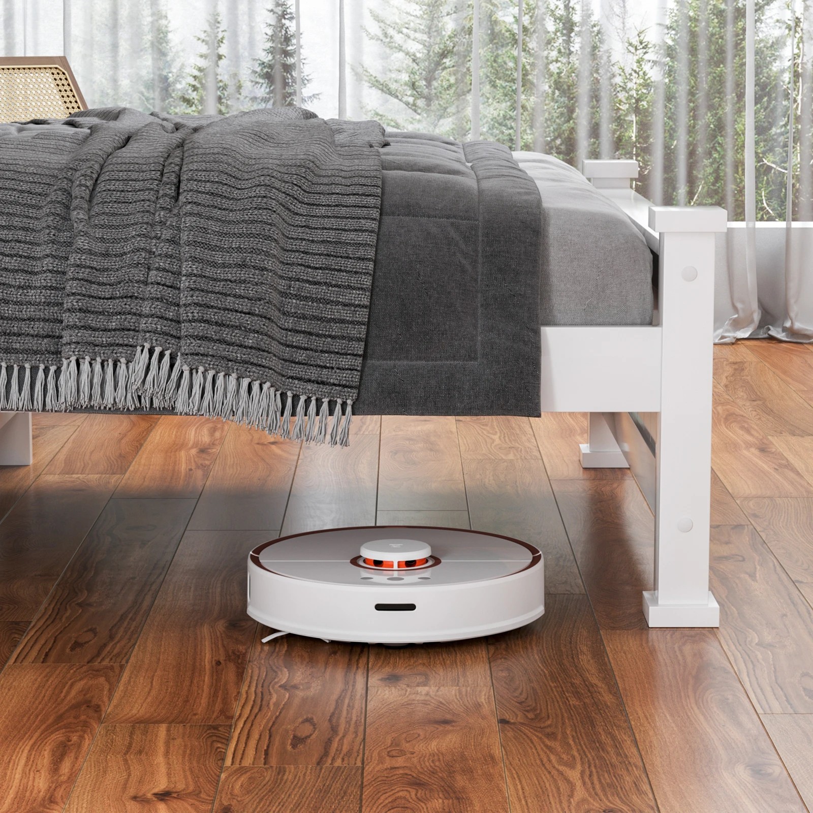 6 Alfordson Bed Frame Wooden Timber Single Size Mattress Base Platform Arne - White, 6 of 10