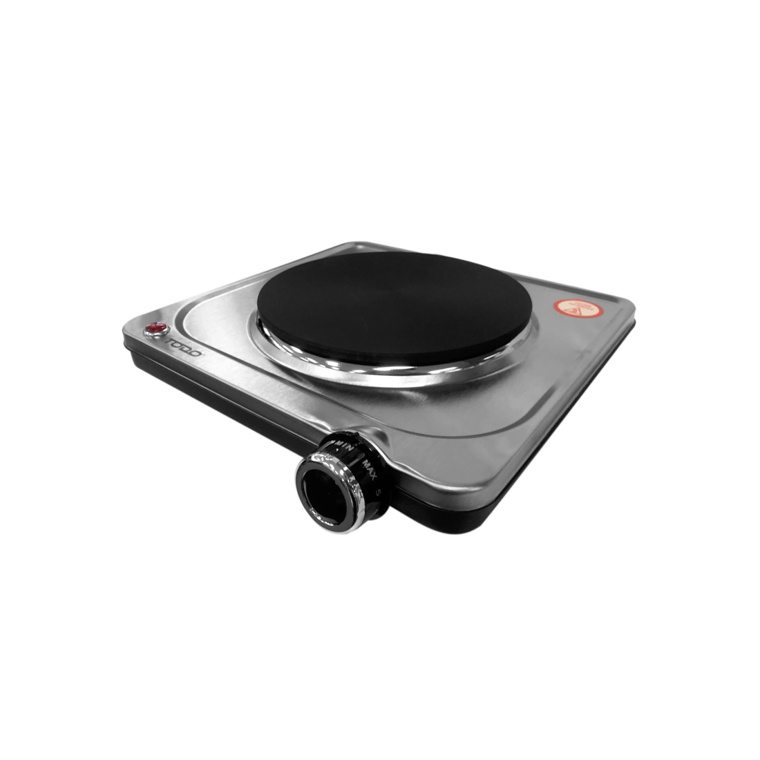 3 TODO 1500W Portable Hotplate Electric Cooktop Single Stainless Steel, 3 of 6