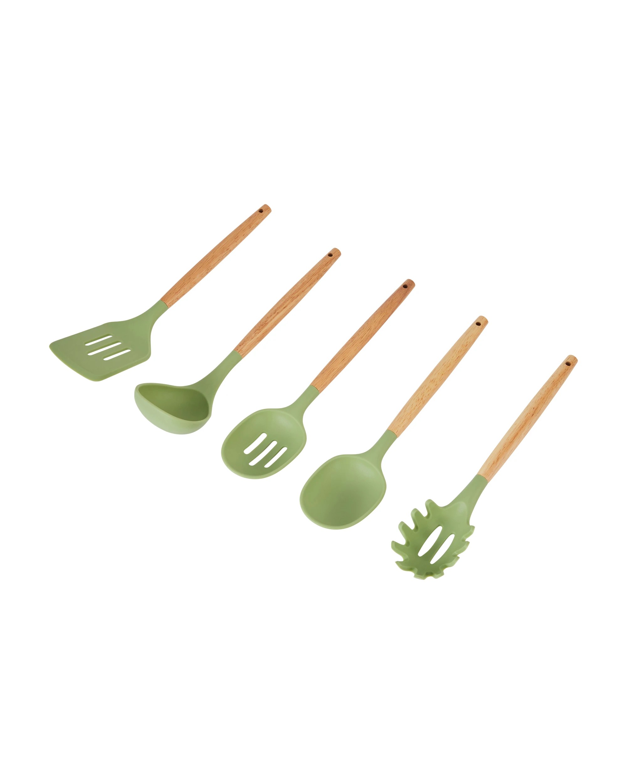 2 Set of 5 Utensils - Green, 2 of 8