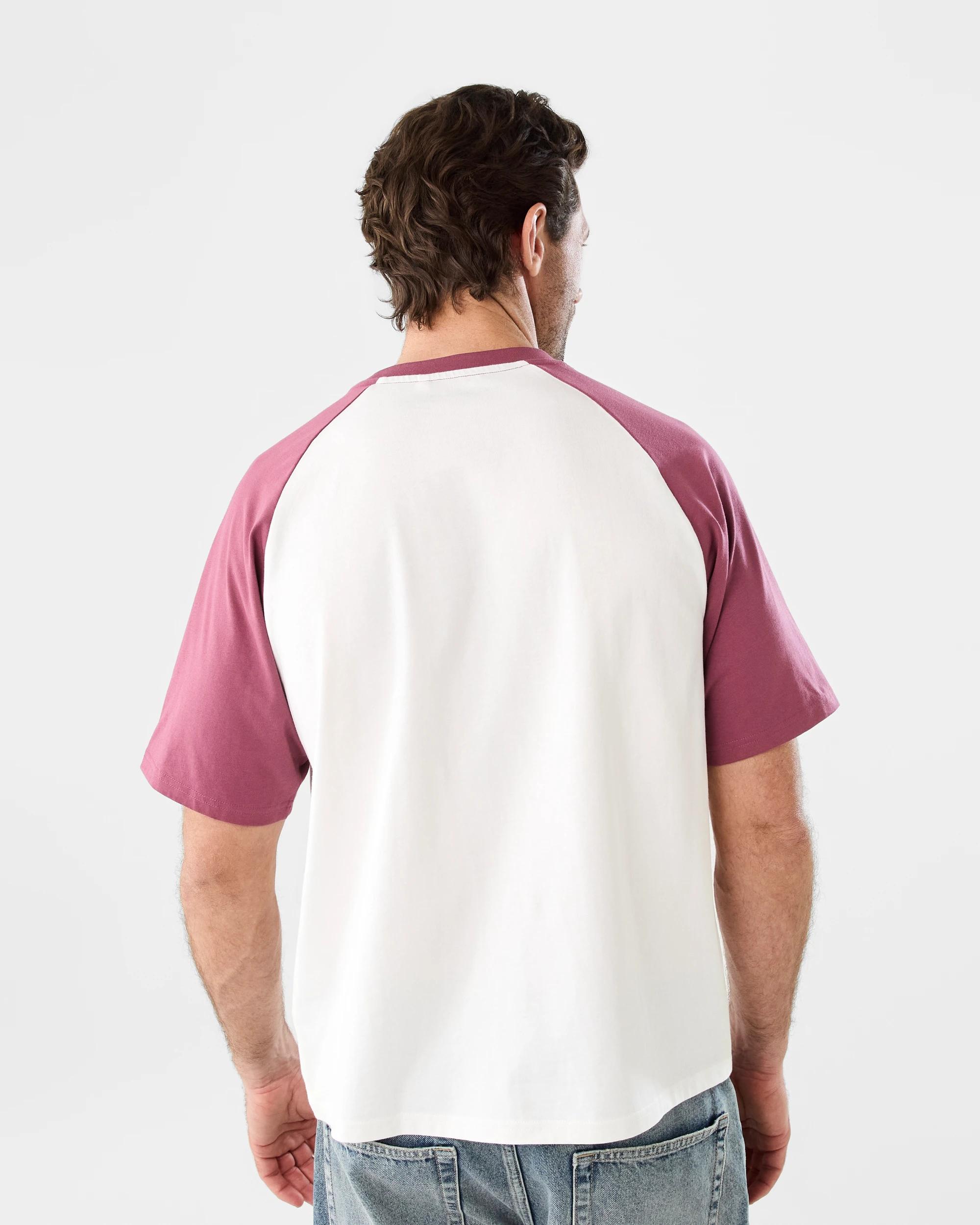 3 Boxy Raglan Print T-shirt Wht Tribal, 3 of 4