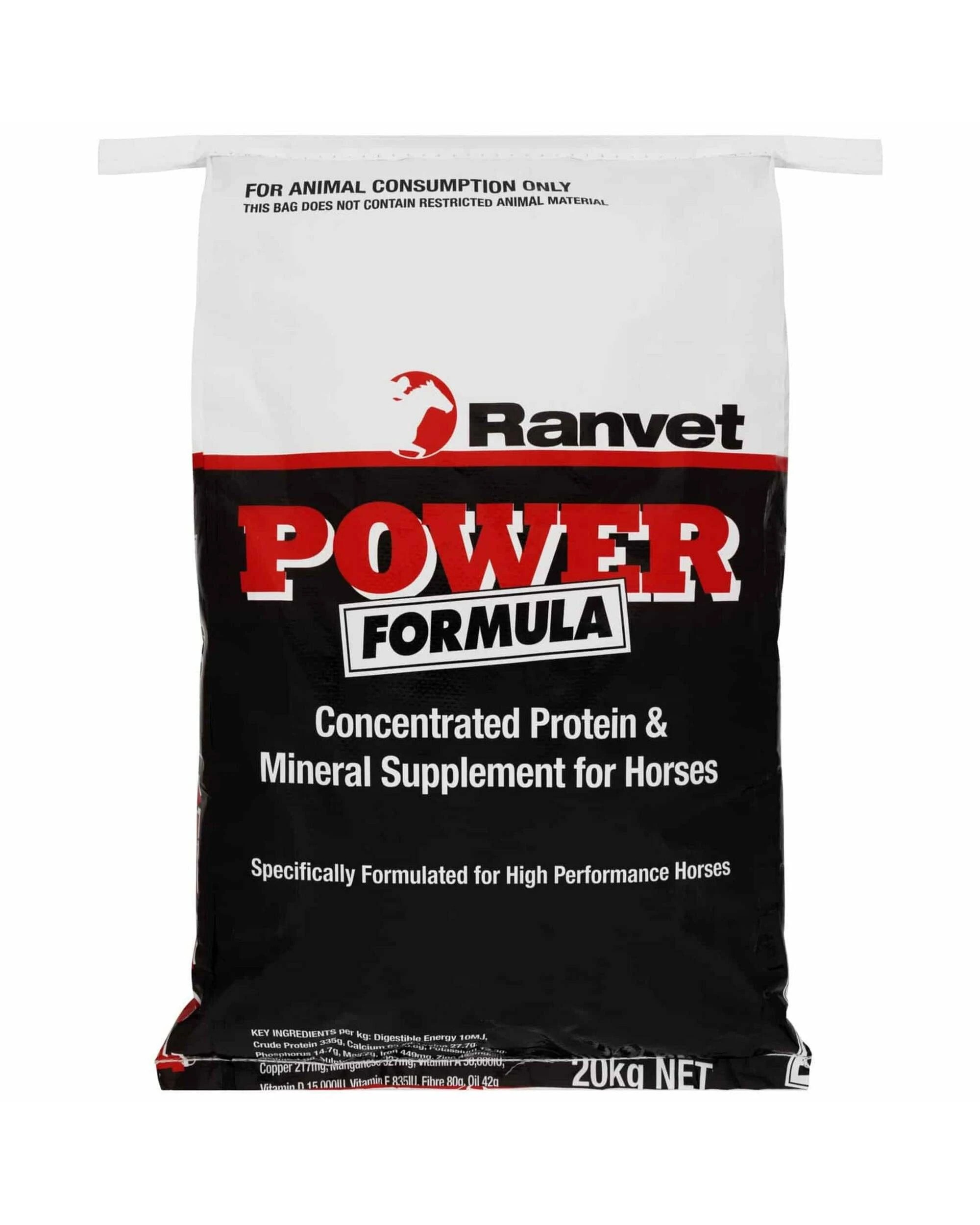1 Ranvet Power Formula Horses Protein & Mineral Supplement 20kg, 1 of 1