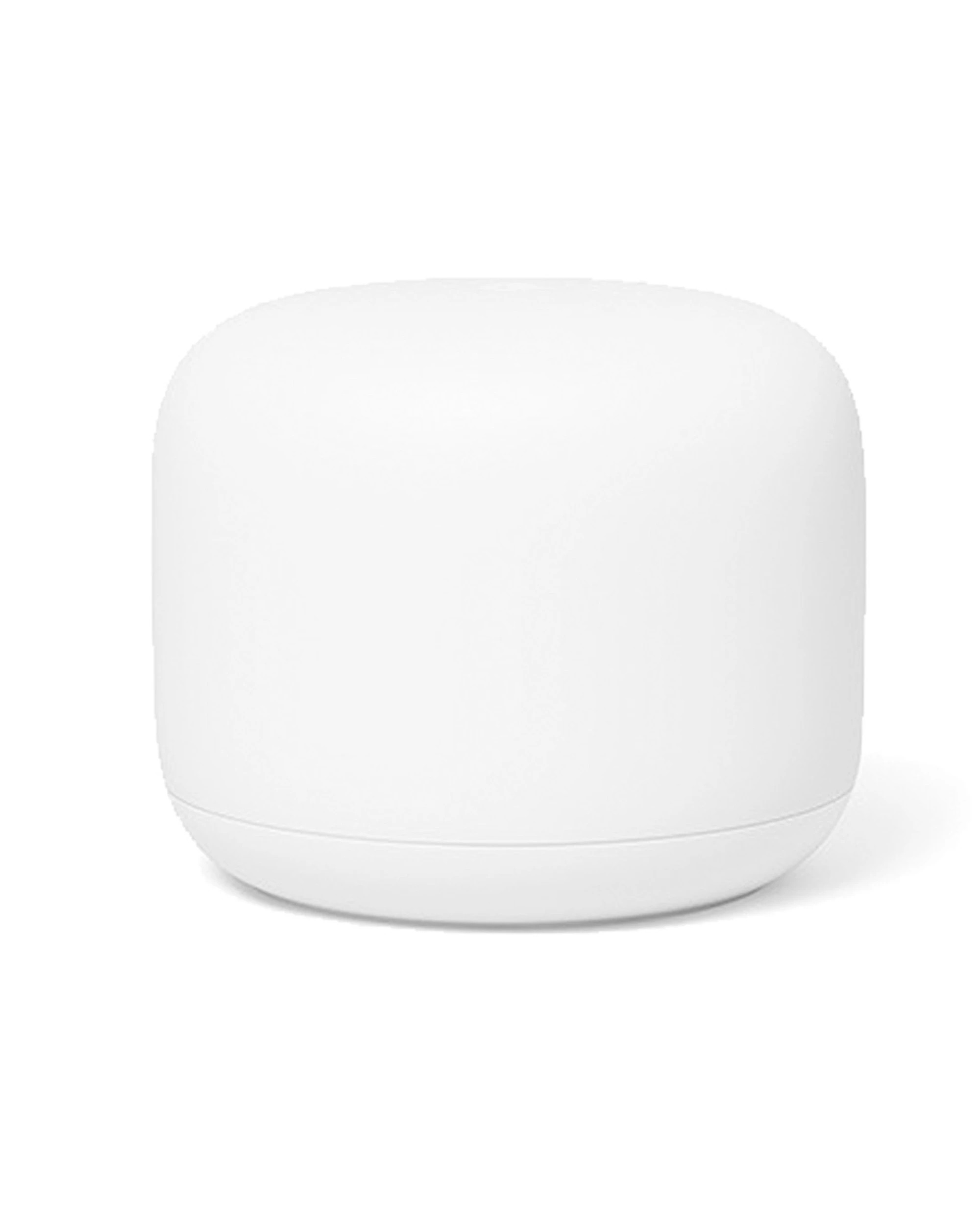 1 Google Nest WiFi Home Mesh Router 1 Pack GA00595 - White, 1 of 3