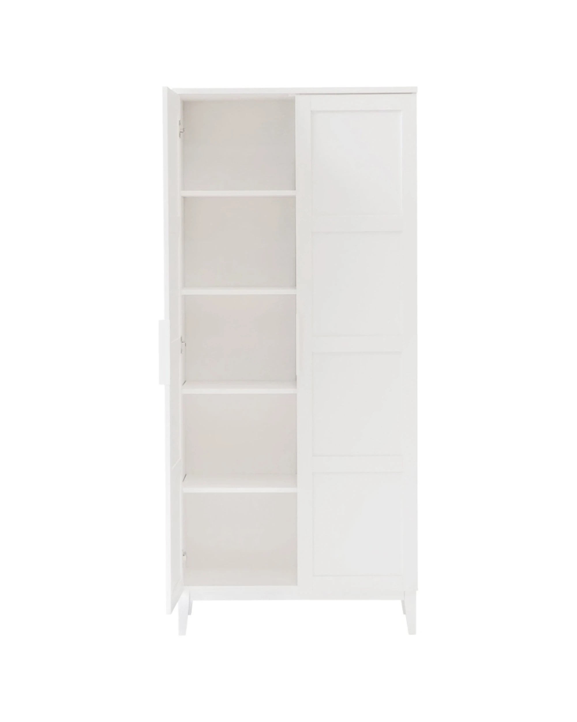 3 Alpine Bay Tenley 5 Tier 2 Door Multipurpose Cupboard Storage Unit - White, 3 of 7
