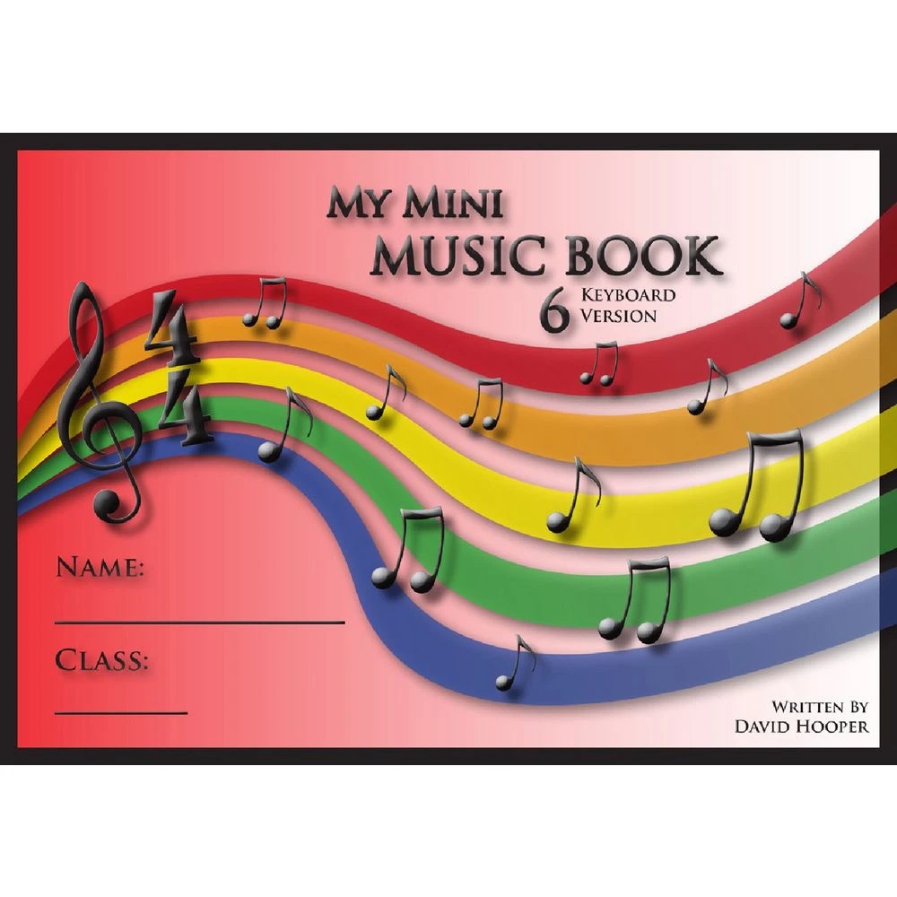 1 My Mini Music Book 6 Keyboard Version, 1 of 5