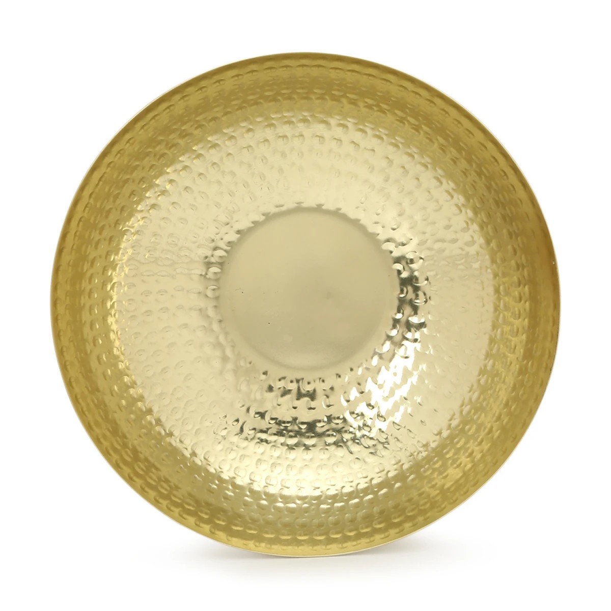 5 Gold Look Hammered Bowl, 5 of 6