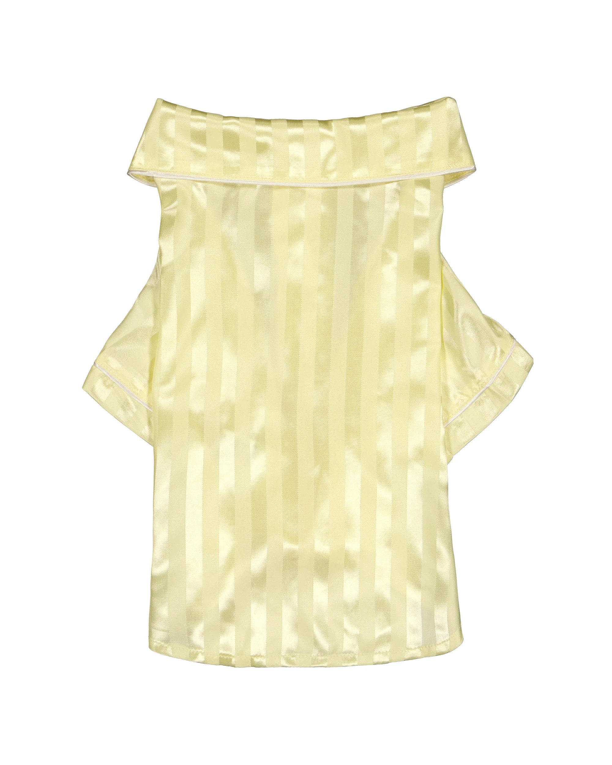 5 Pet Satin Pyjamas - Medium, Yellow, 5 of 9