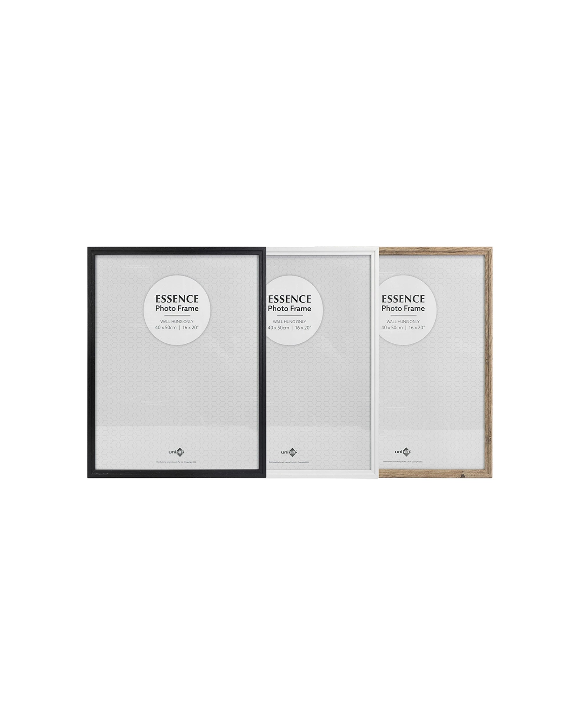 3 Unigift 2PK Essence MDF Glass Picture Frame Pack Home Decor 40x50cm - Multi, 3 of 3