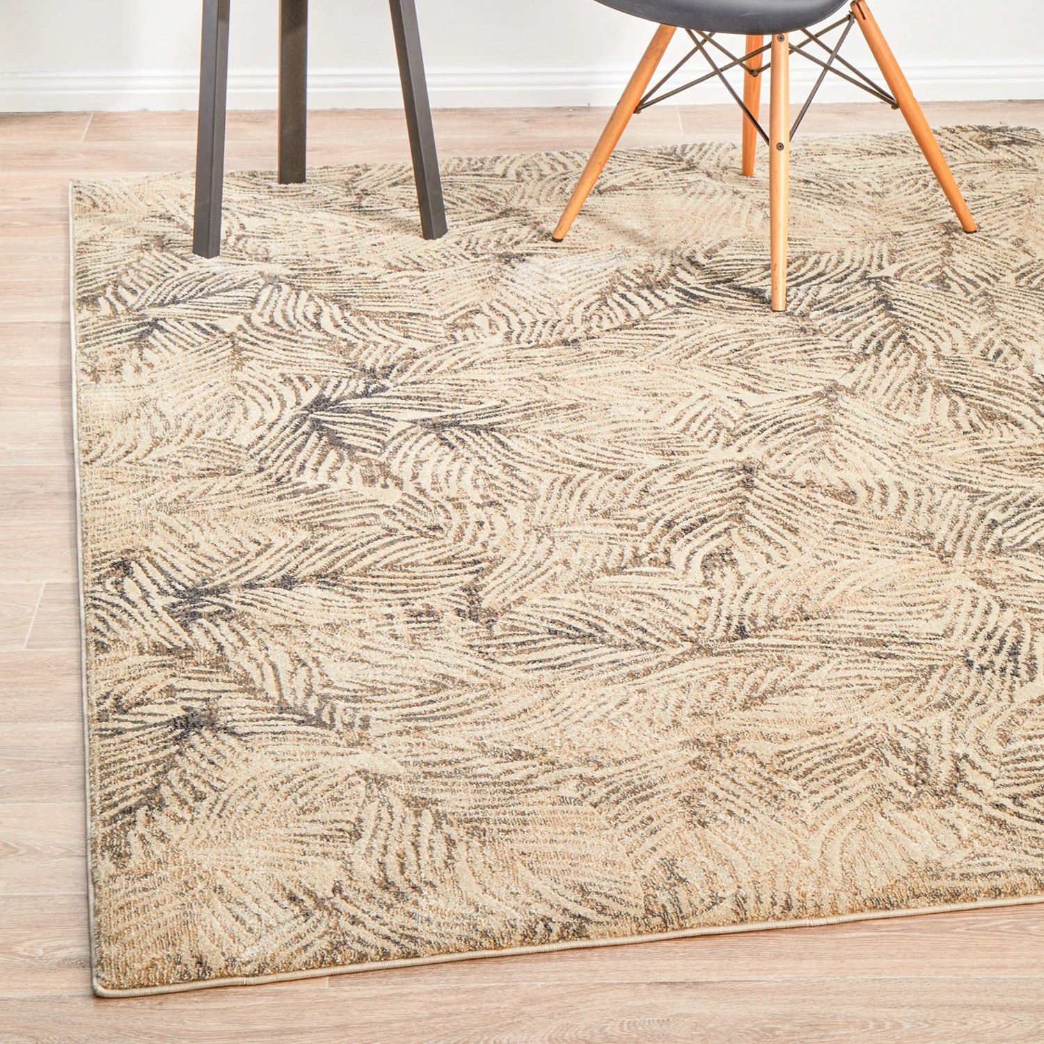 4 Common Ground Rugs Wonderland 230x160cm - Medium Power Loomed Pet Friendly Floor Rug - Beige, 4 of 9