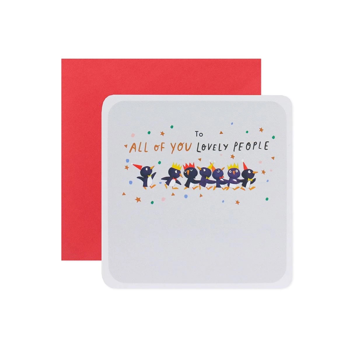 1 Hallmark Christmas Card - Pengiuns, 1 of 3