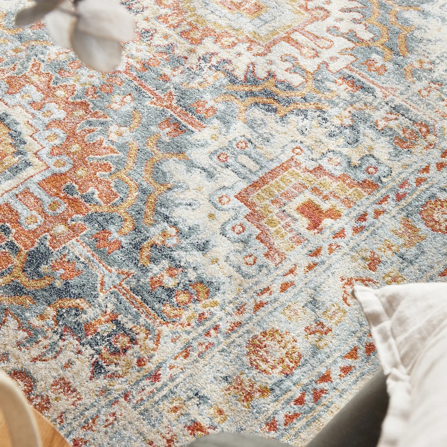 3 Common Ground Rugs Eterna 853 230x160cm - Medium Power Loomed Pet Friendly Floor Rug - Gold, 3 of 7