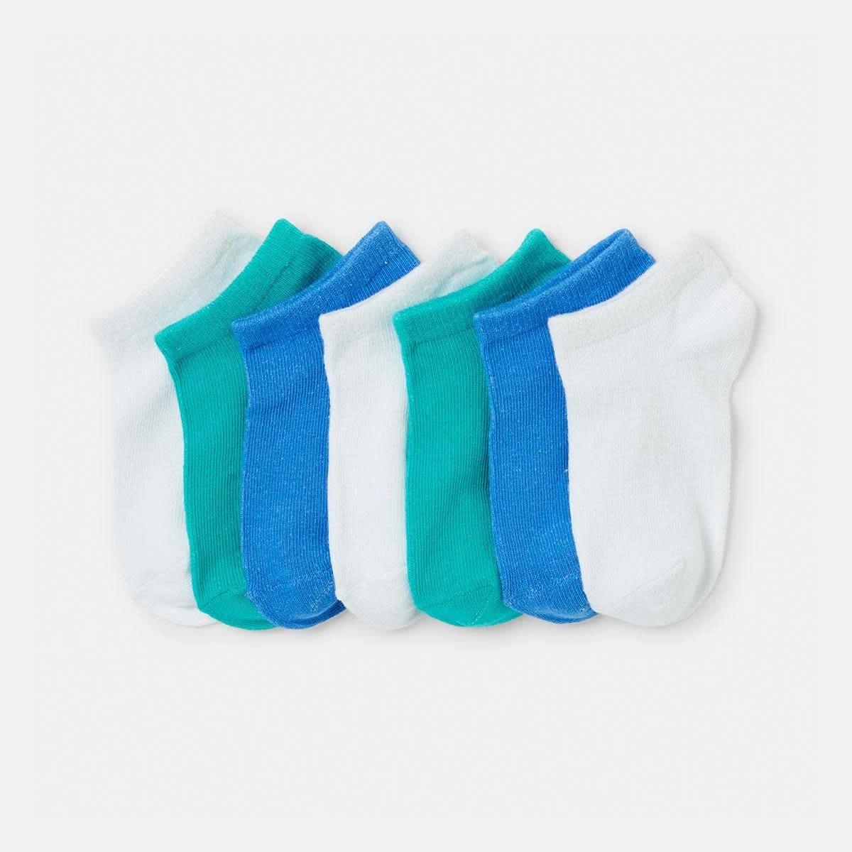 1 7 Pack Low Cut Socks Unisex, 1 of 3