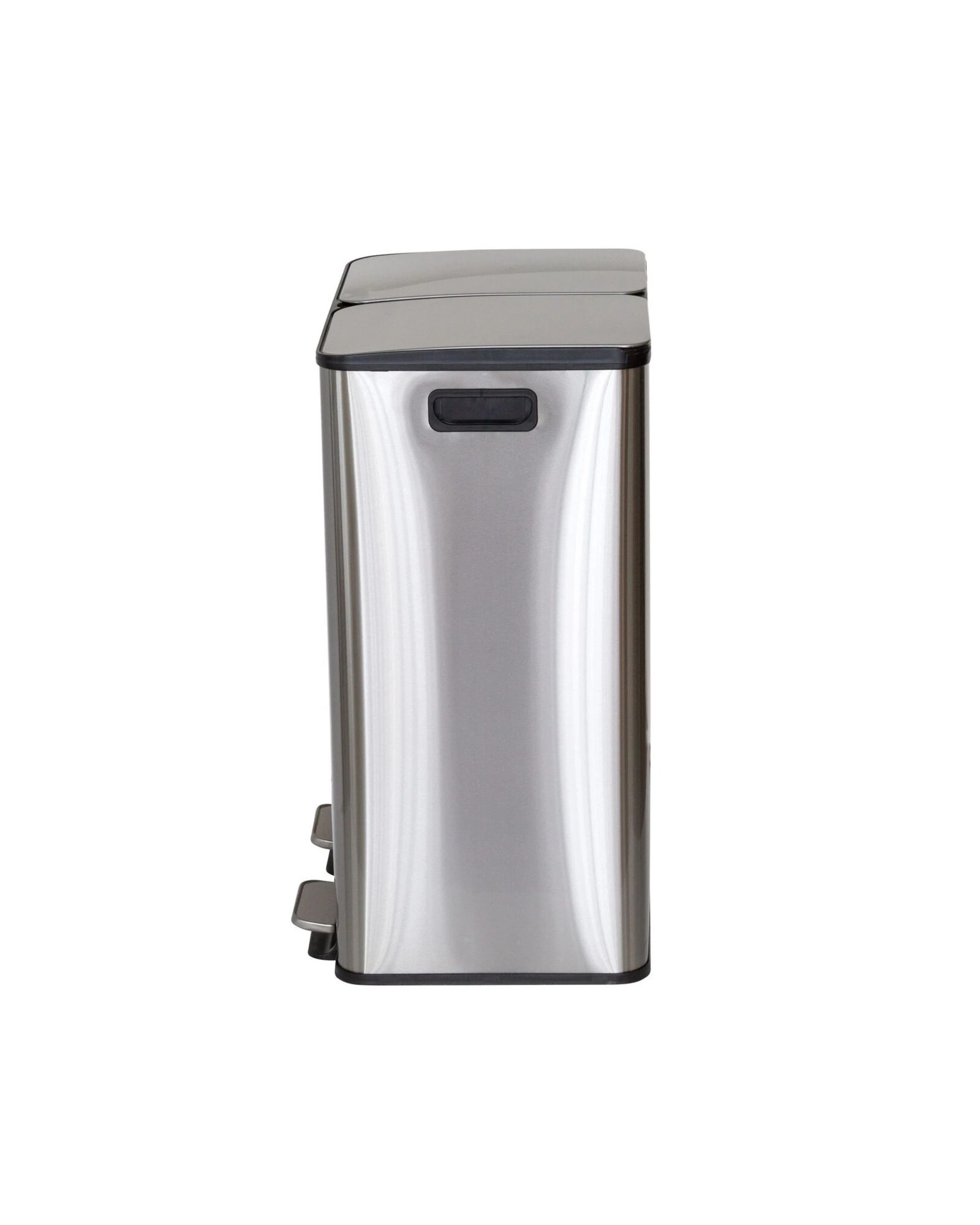 4 Healthy Choice Stainless Steel Dual Compartment 30L each Section Pedal Operation Rubbish Bin, 4 of 7