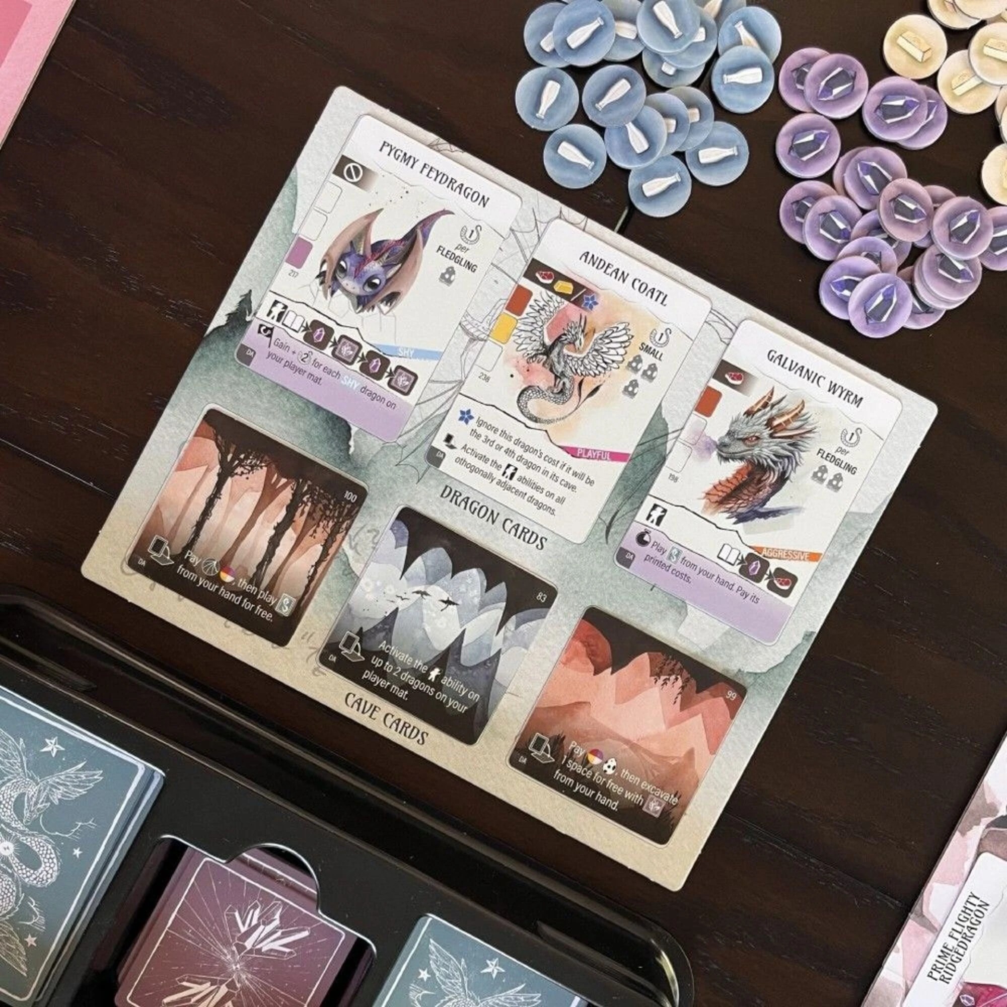 2 Wyrmspan: Dragon Academy Board Game Expansion, 2 of 3