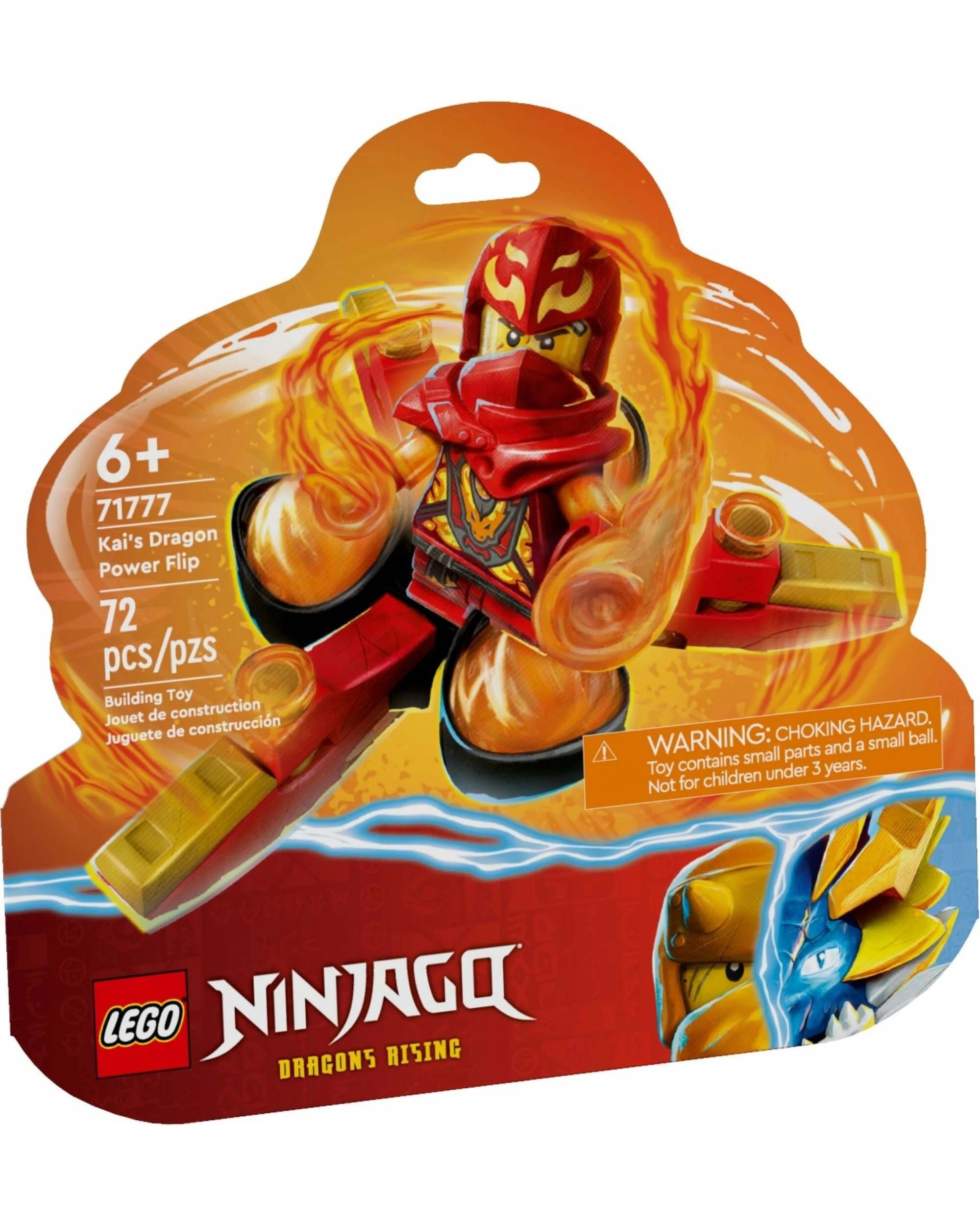 1 LEGO Ninjago Series 71777 Kai's Dragon Power Spinjitzu Flip, 1 of 5