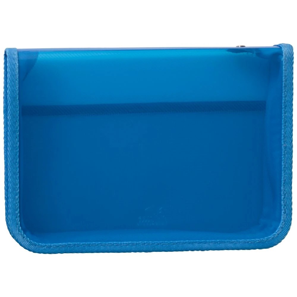 1 Ausinc A5 Zipped Document Folder Blue, 1 of 5