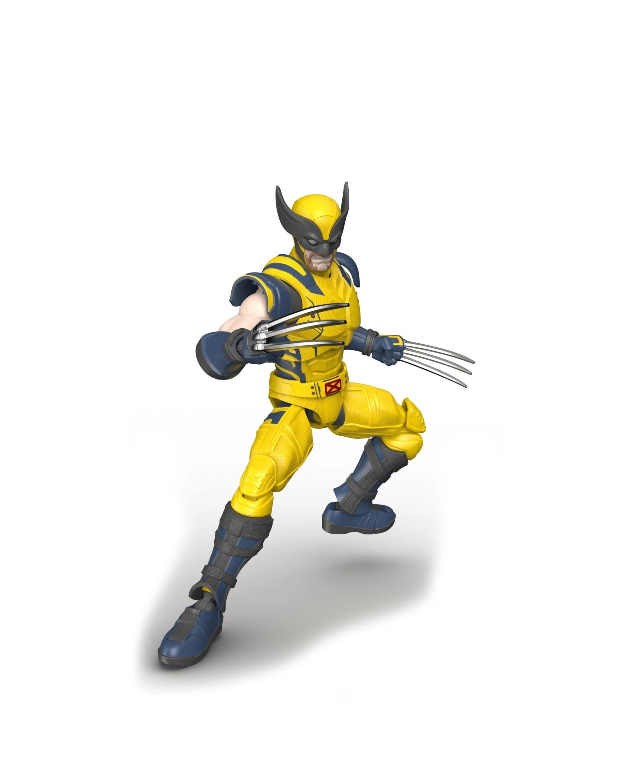 6 Blokees Marvel Hero Champion Class 05 Wolverine Model Kit, 6 of 6