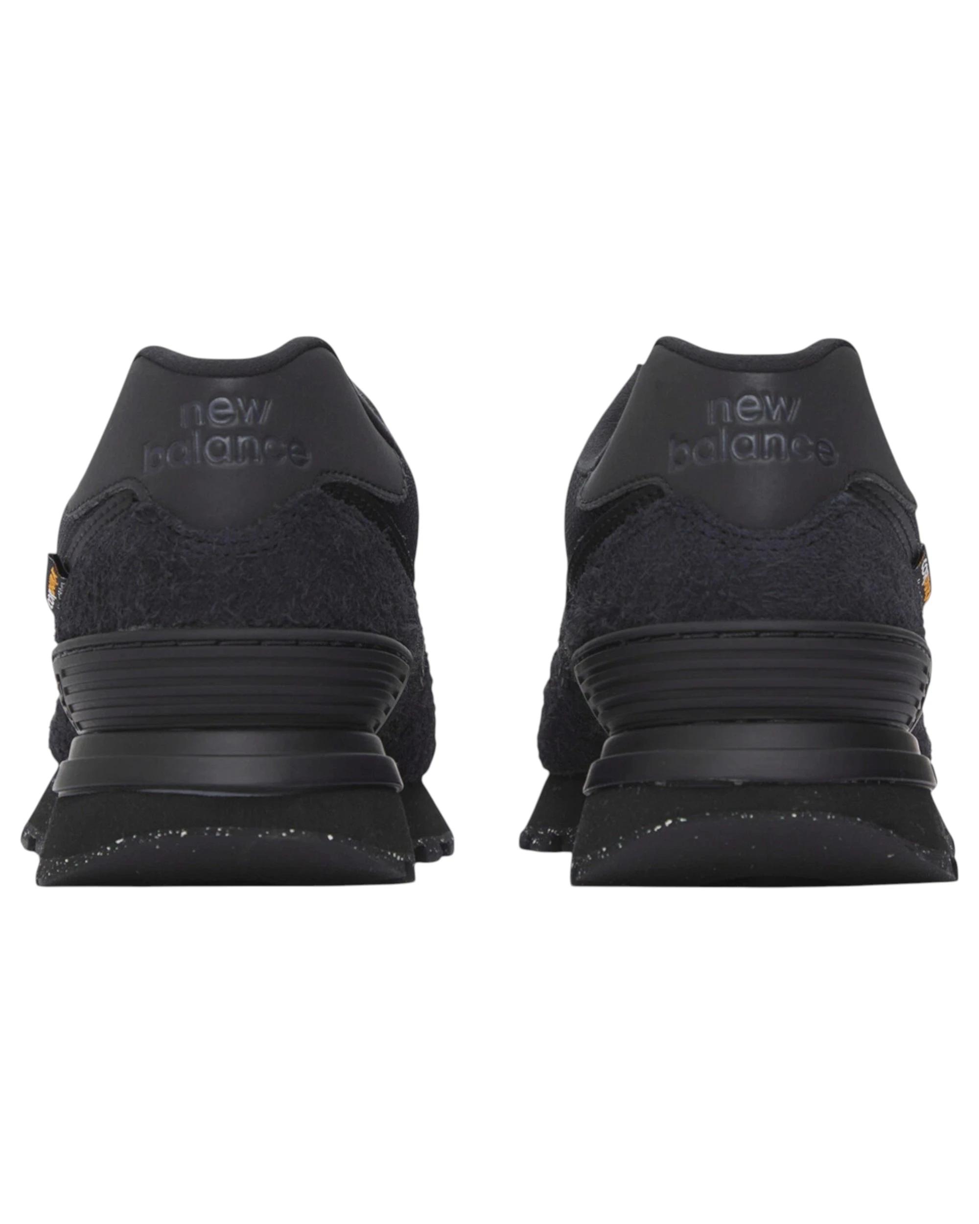 2 New Balance Mens 574 Legacy Triple Black Athletic Shoes BLACK, 2 of 6