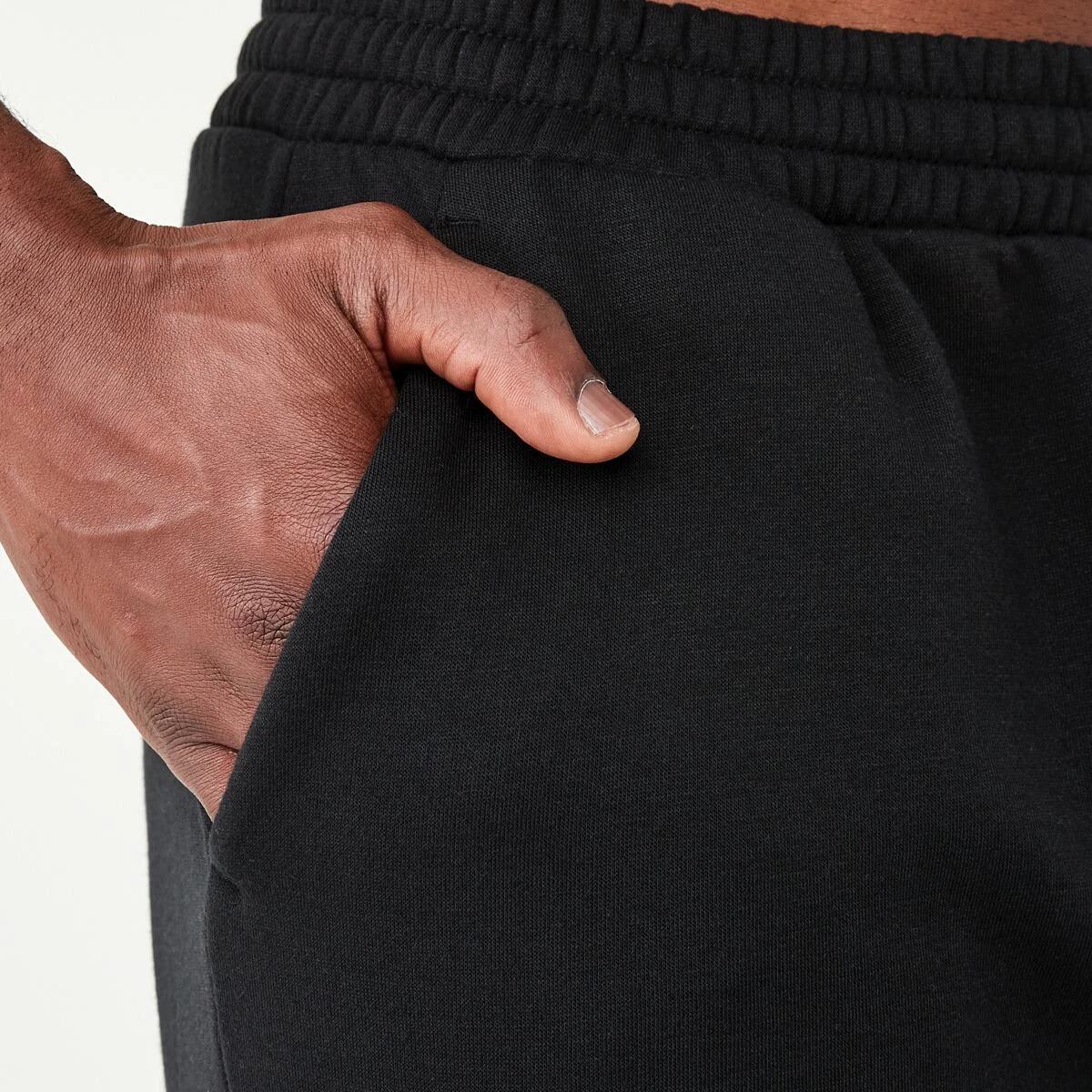 5 Active Mens Cargo Trackpants BLACK, 5 of 6