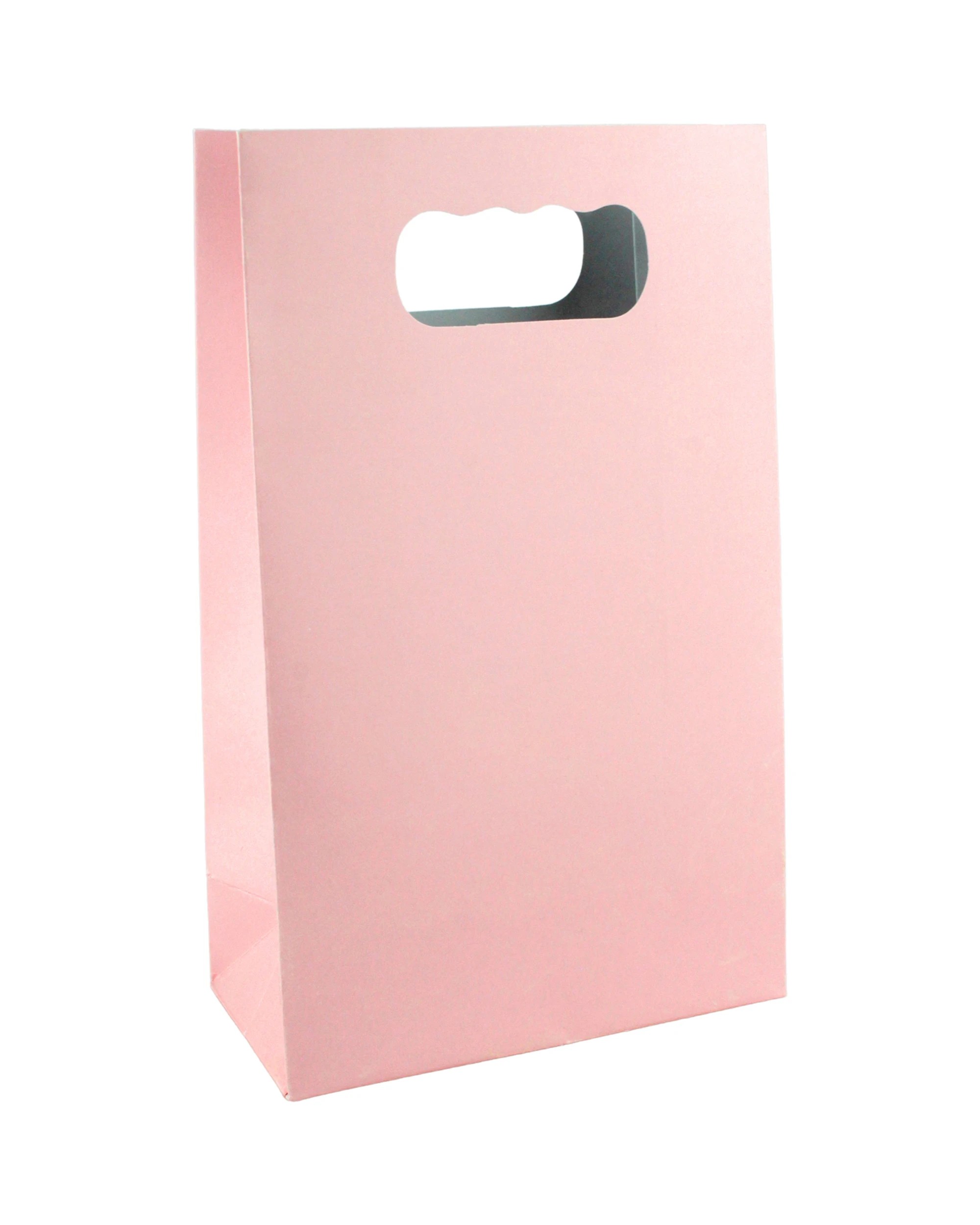 1 Party Maker Light Paper Gift Bags 18cm Pack of 6 - Pink, 1 of 1