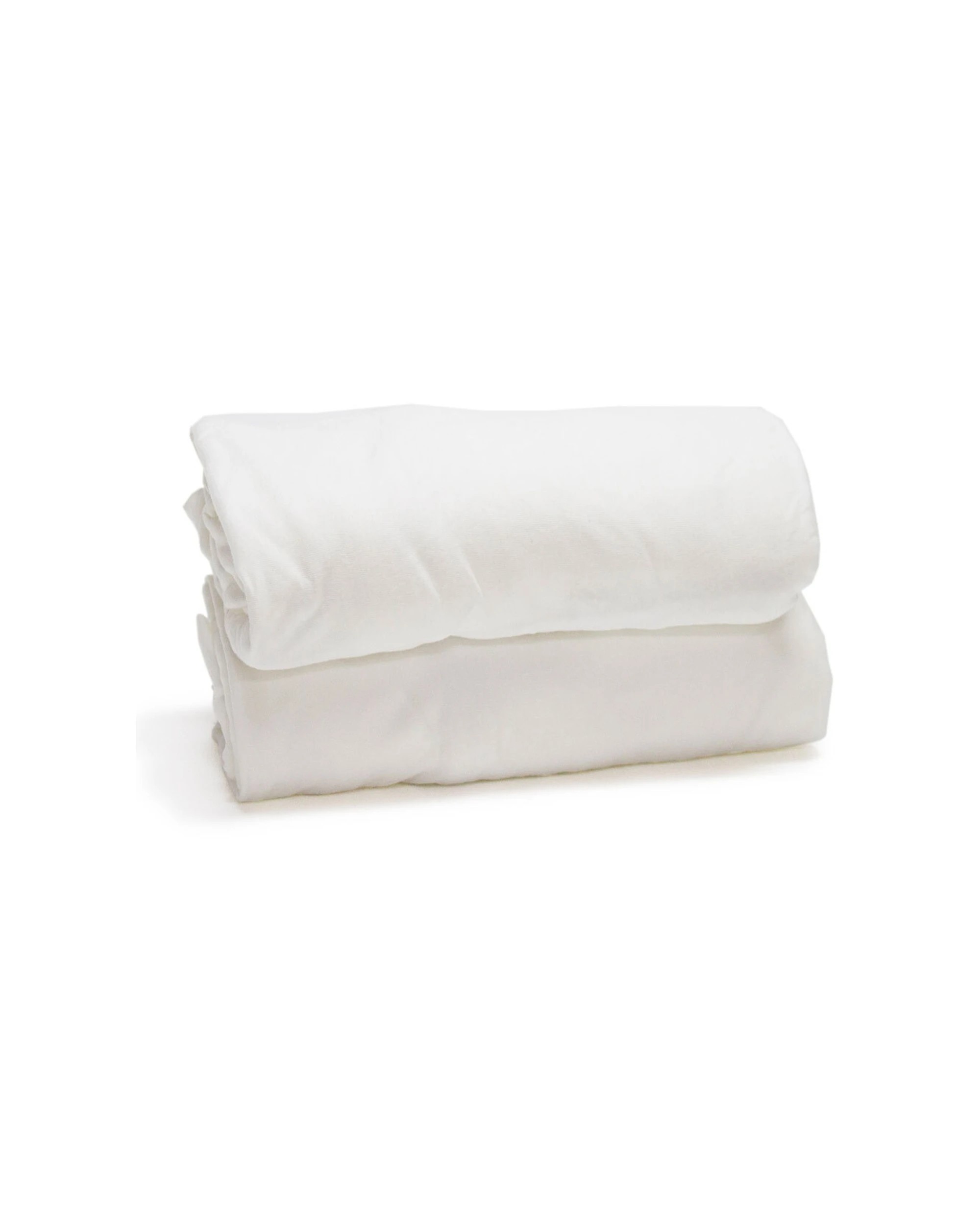 3 Onkaparinga 2PK Baby Cotton Jersey Sleeping Wraps - White, 3 of 4