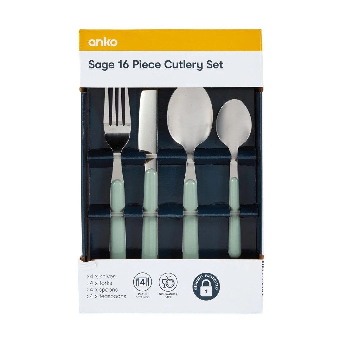 5 16 Piece Sage Cutlery Set, 5 of 6