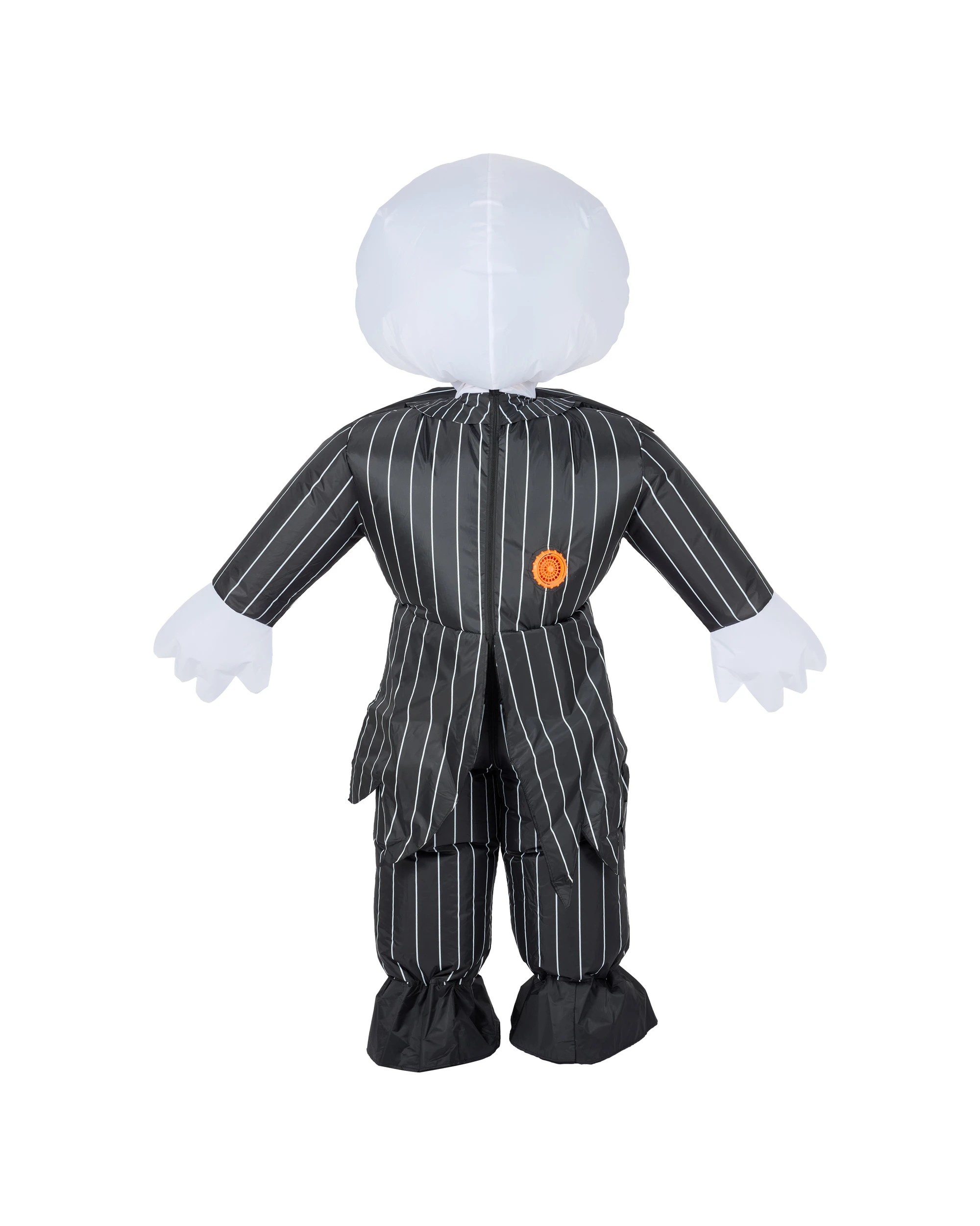 4 Disney Tim Burton's The Nightmare Before Christmas Jack Skellington Inflatable Costume - Adult, 4 of 10